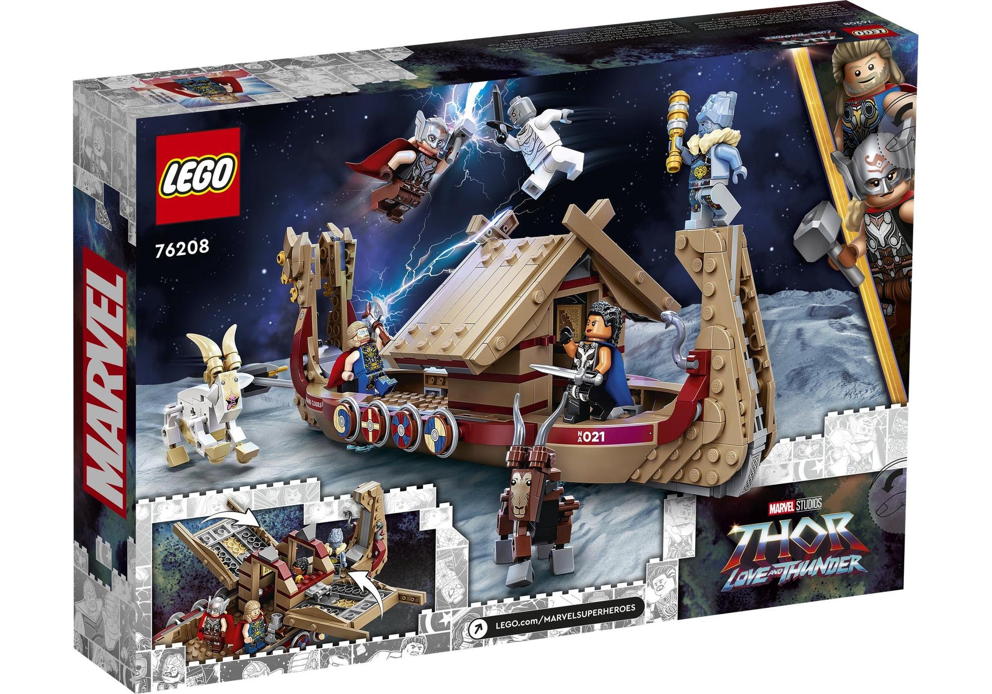 Lego 76208 Thor: Das Ziegenboot - plegobil