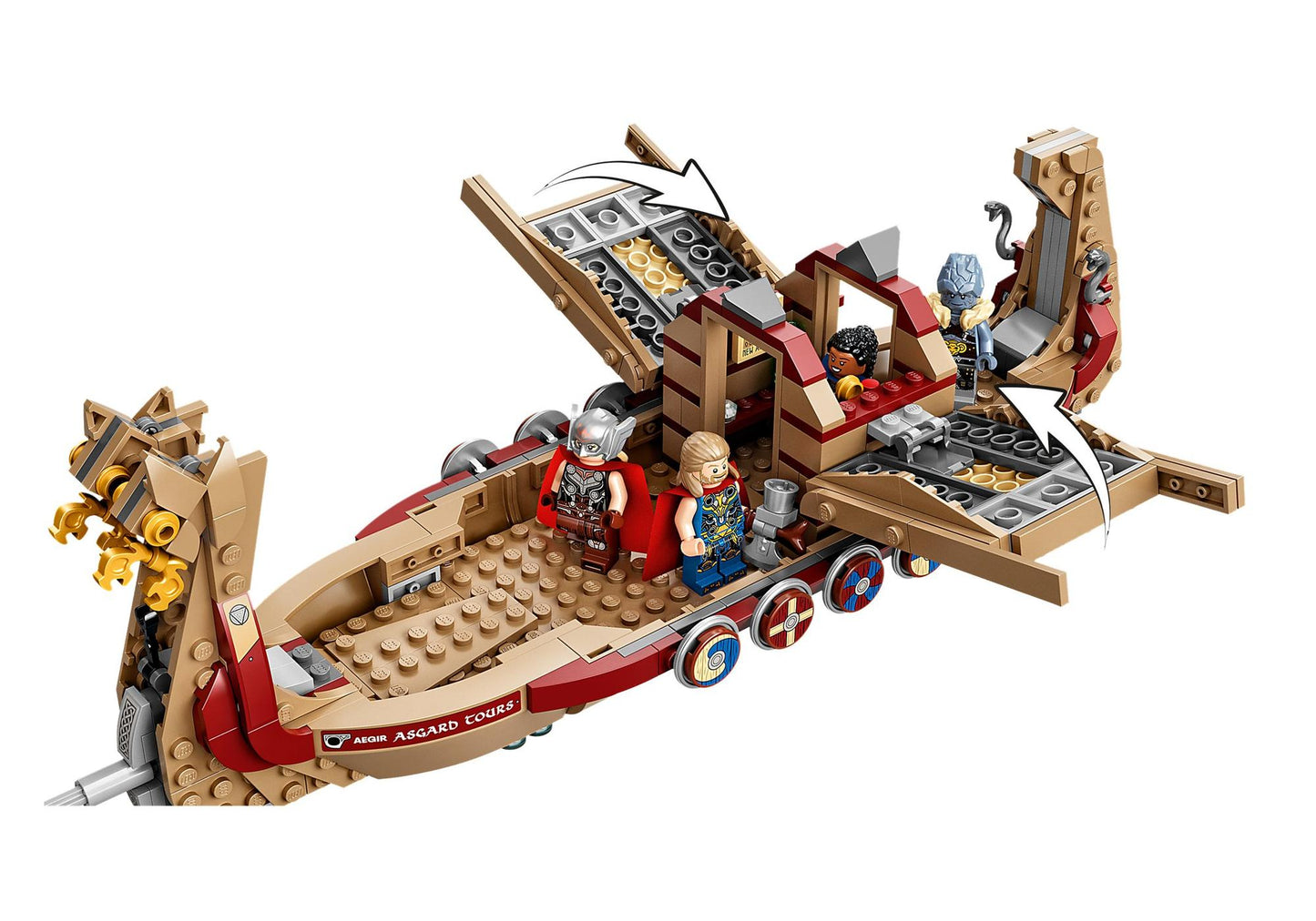 Lego 76208 Thor: Das Ziegenboot - plegobil