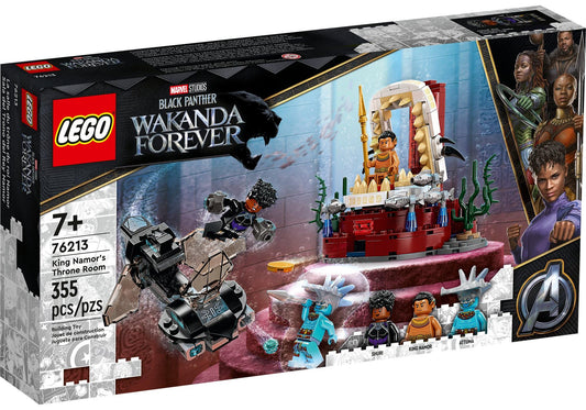Lego 76213 Black Panther: König Namors Thronsaal - plegobil