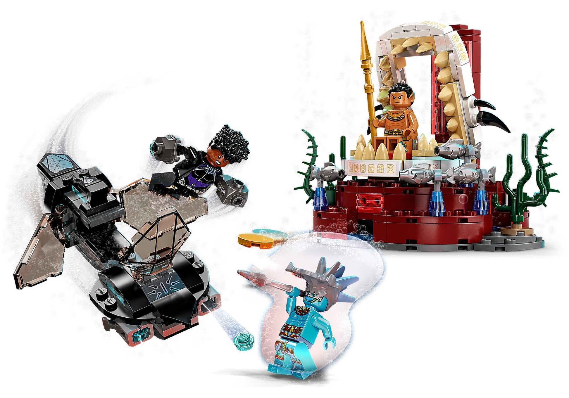 Lego 76213 Black Panther: König Namors Thronsaal - plegobil