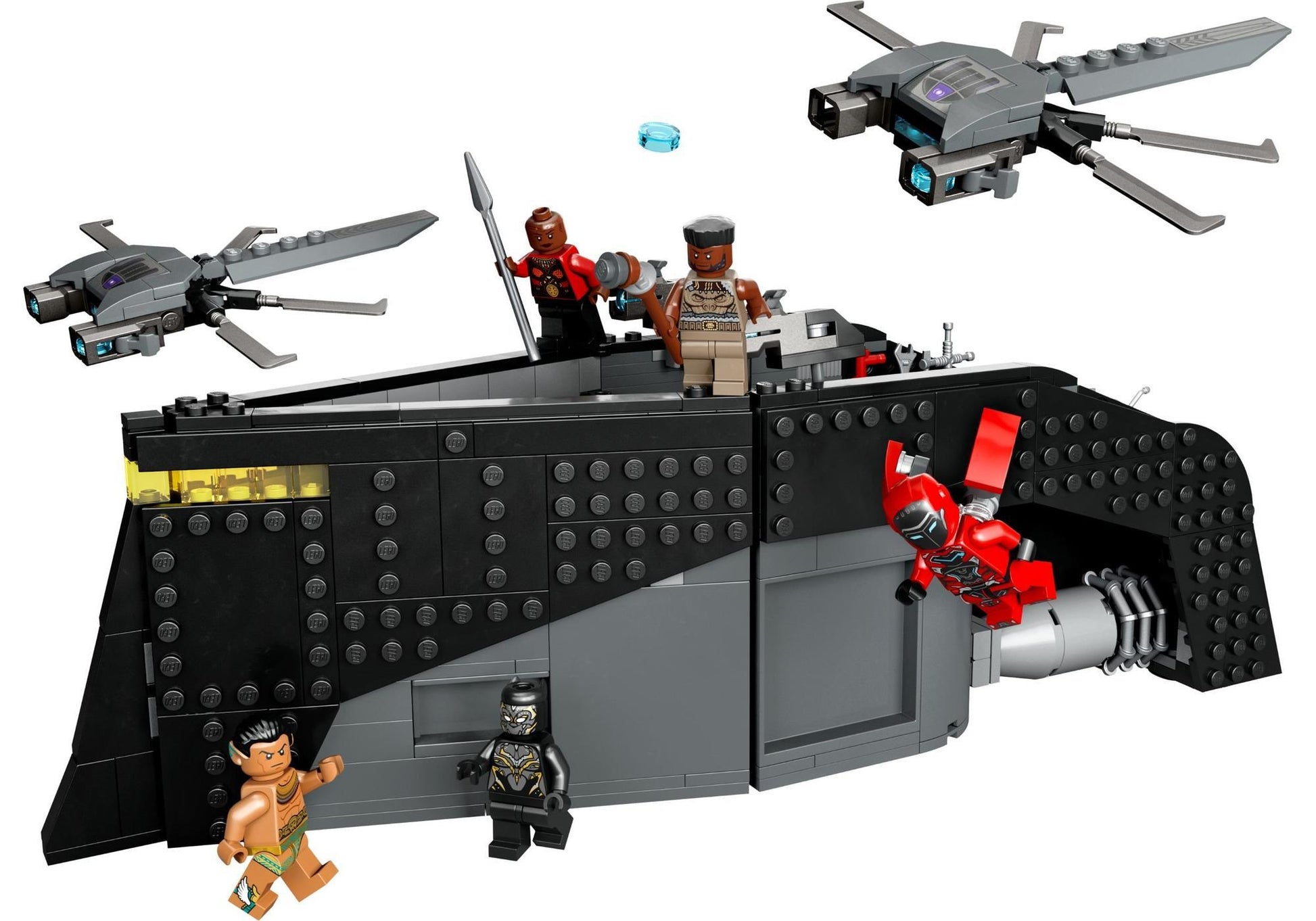 Lego 76214 Black Panther: Duell auf dem Wasser - plegobil