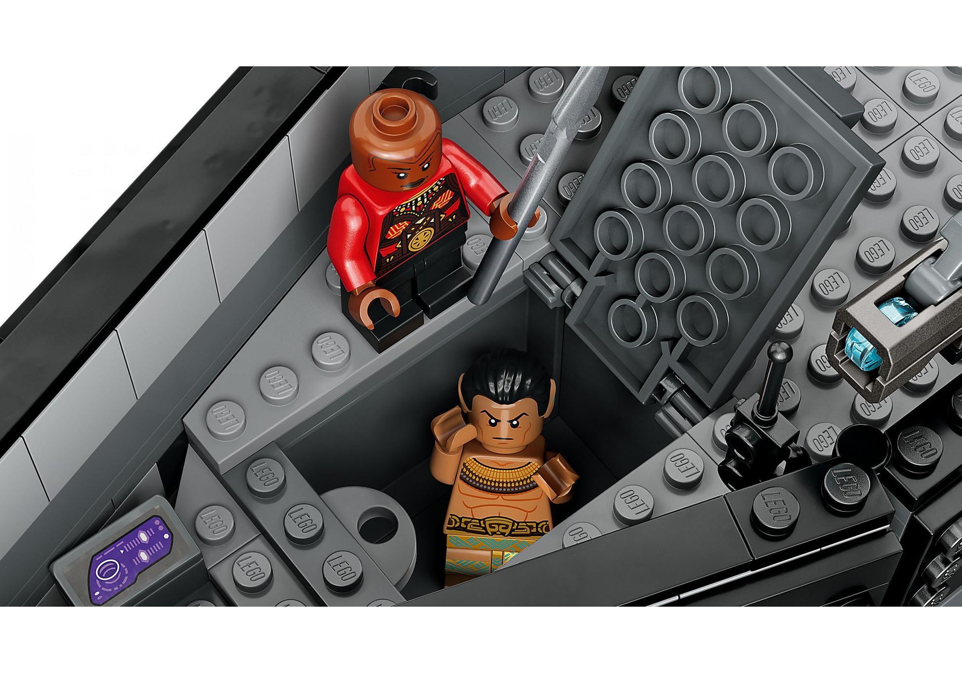 Lego 76214 Black Panther: Duell auf dem Wasser - plegobil