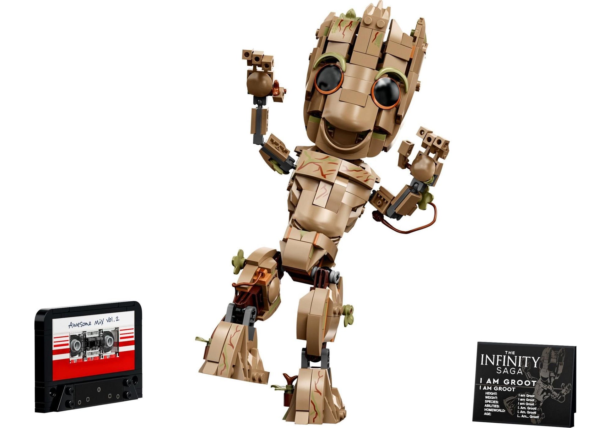Lego 76217 Marvel The Infinity Saga: Ich bin Groot - plegobil