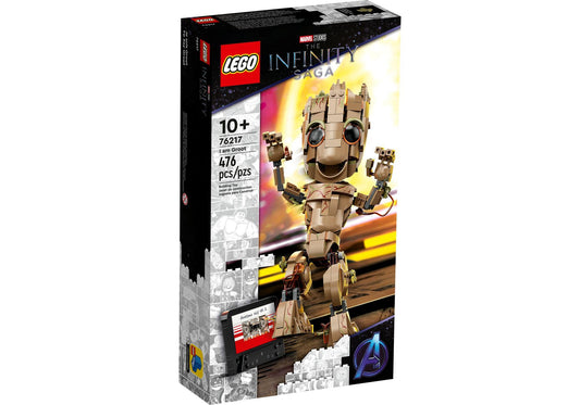 Lego 76217 Marvel The Infinity Saga: Ich bin Groot - plegobil