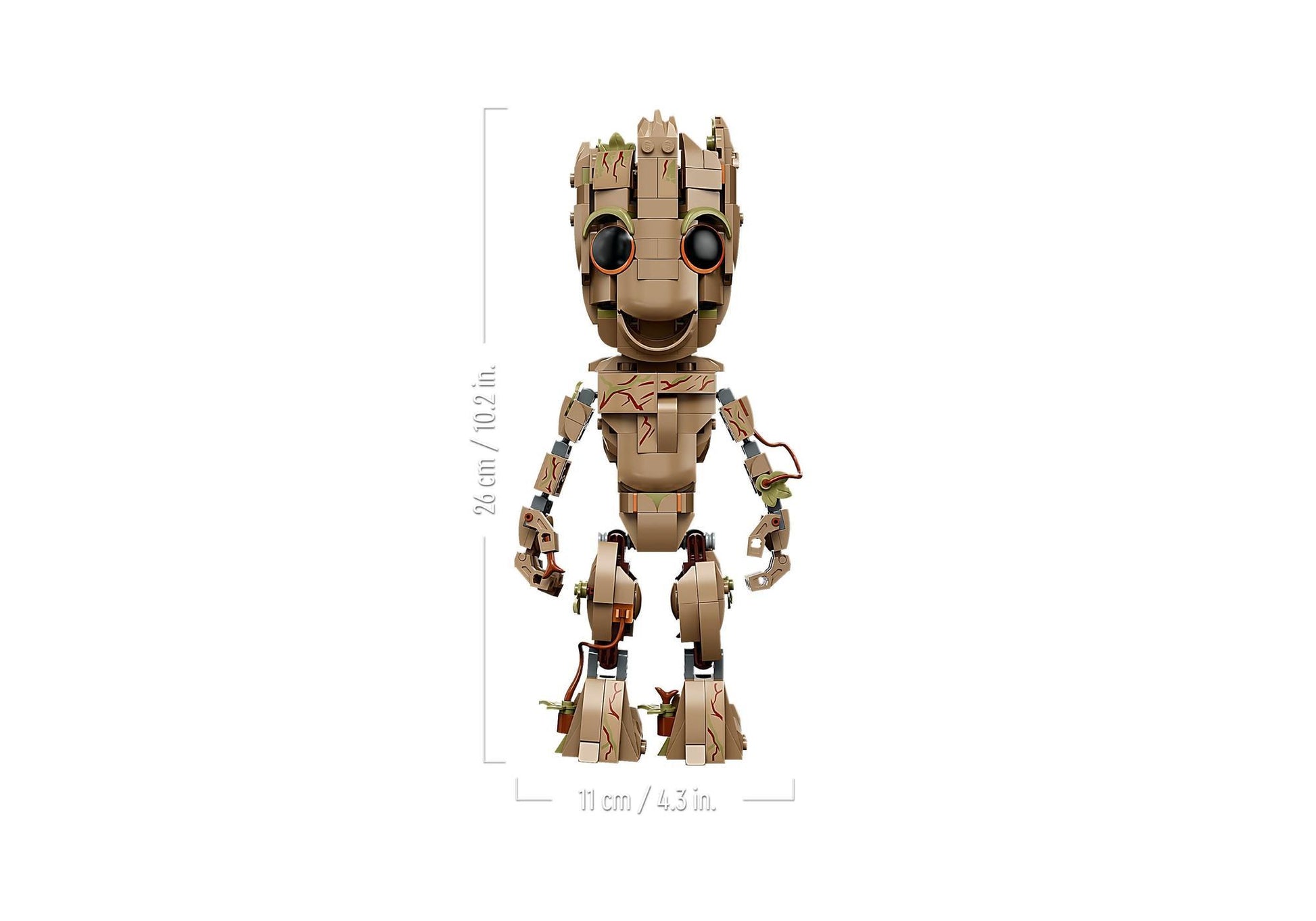 Lego 76217 Marvel The Infinity Saga: Ich bin Groot - plegobil