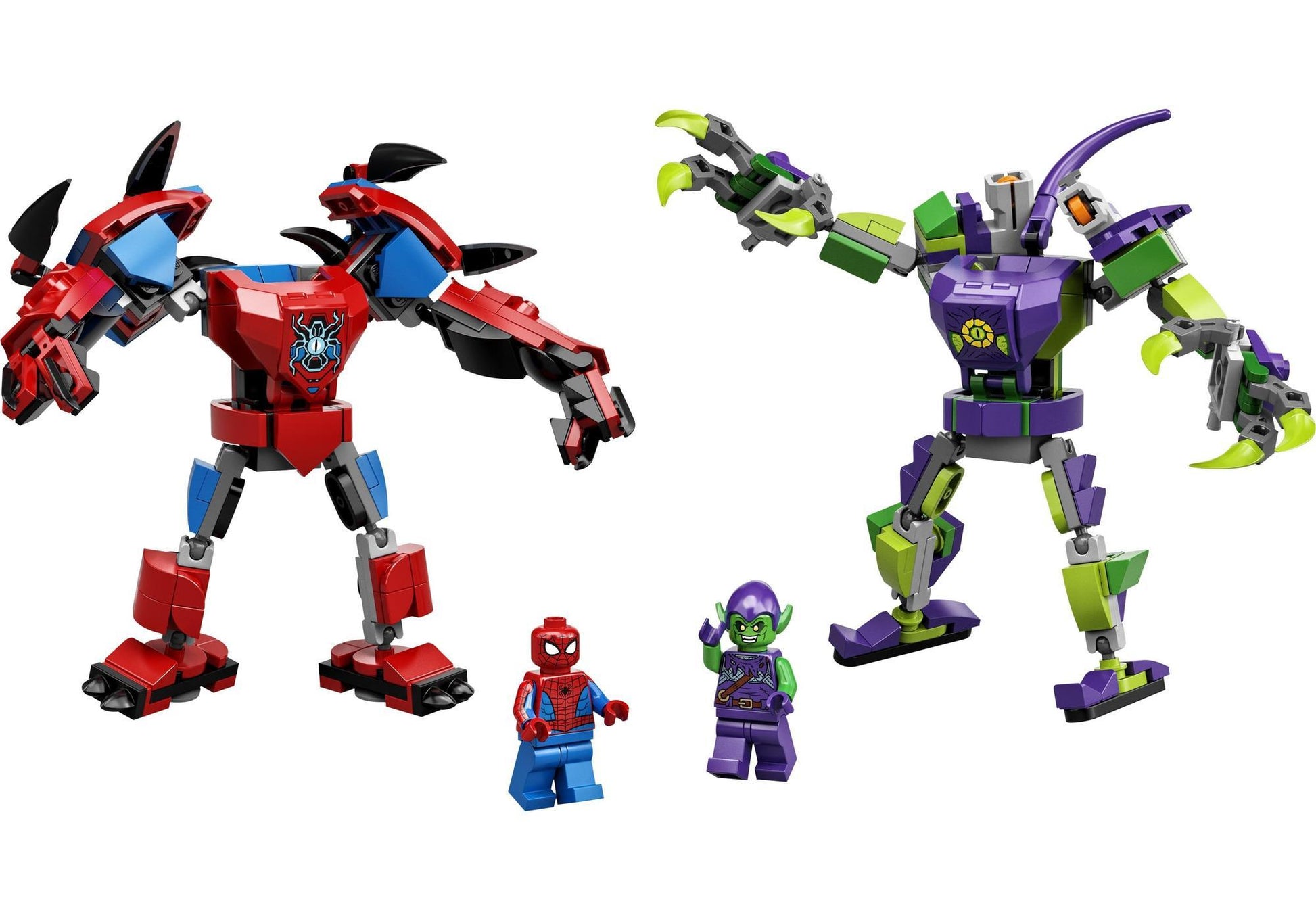 Lego 76219 Spider-Man: Spider-Mans und Green Goblins Mech-Duell - plegobil