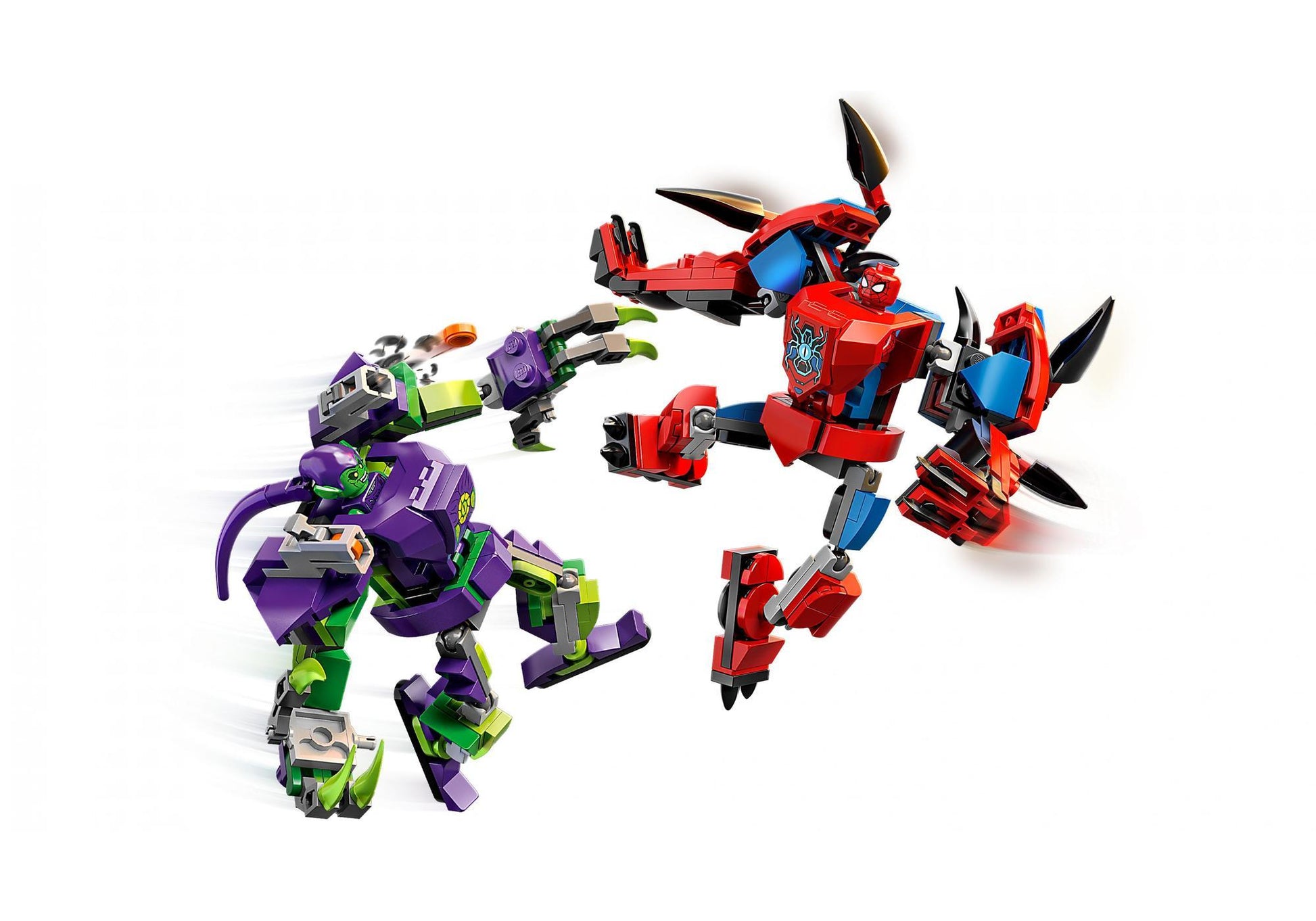 Lego 76219 Spider-Man: Spider-Mans und Green Goblins Mech-Duell - plegobil