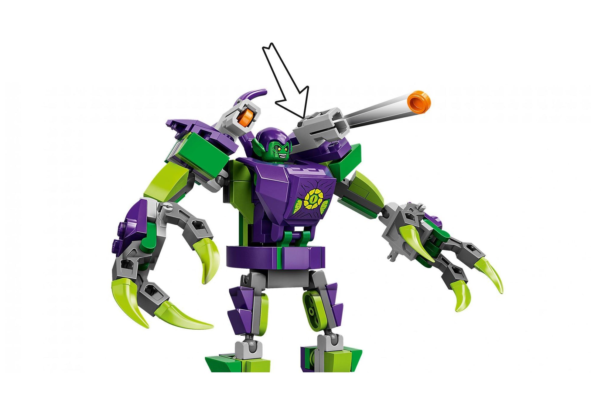 Lego 76219 Spider-Man: Spider-Mans und Green Goblins Mech-Duell - plegobil