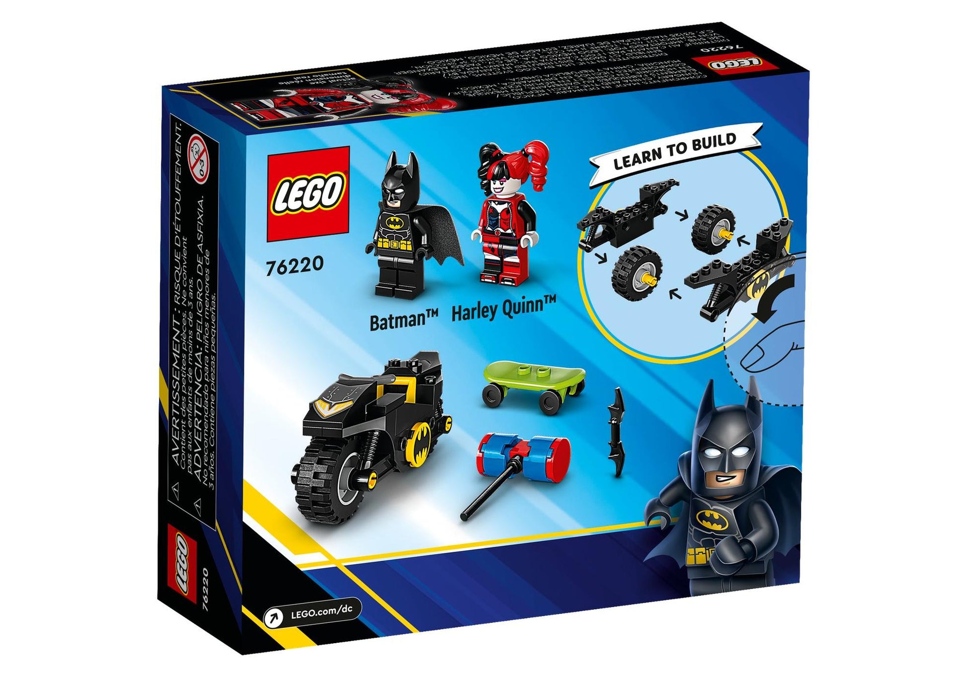 Lego 76220 Batman: Batman vs. Harley Quinn - plegobil