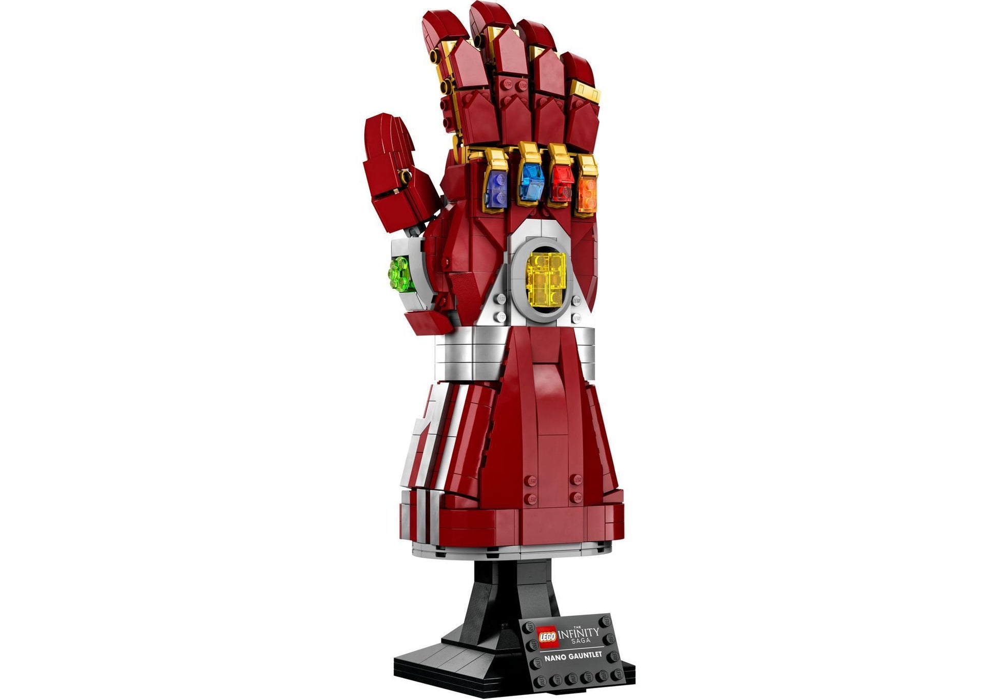 Lego 76223 Marvel The Infinity Saga: Iron Mans Nano Handschuh - plegobil