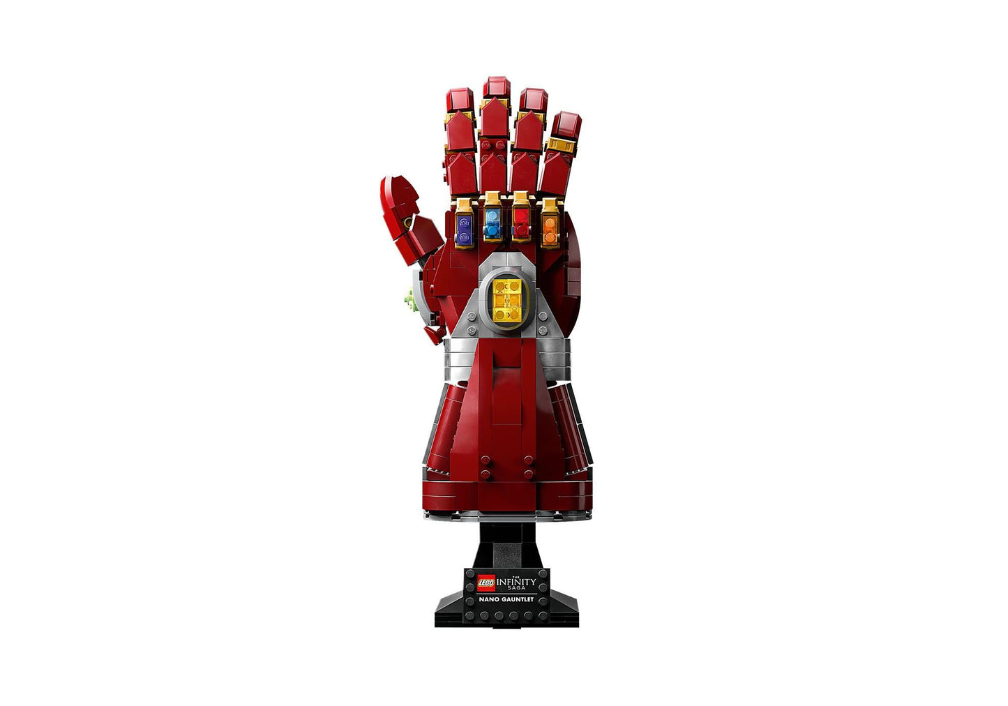 Lego 76223 Marvel The Infinity Saga: Iron Mans Nano Handschuh - plegobil