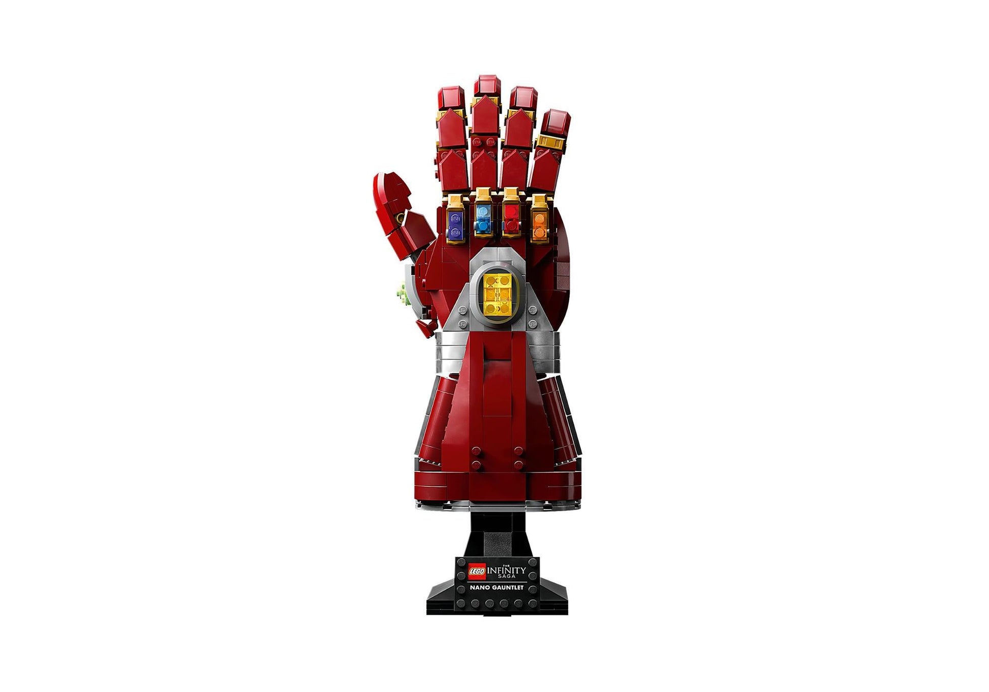 Lego 76223 Marvel The Infinity Saga: Iron Mans Nano Handschuh - plegobil