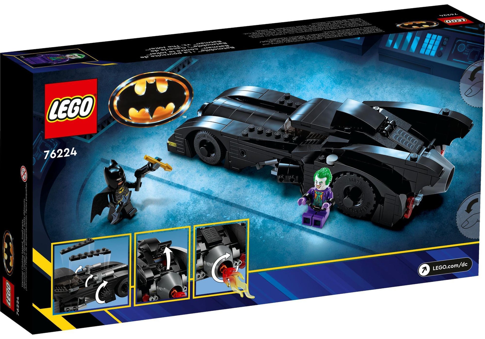 Lego 76224 Batman: Batman verfolgt den Joker - plegobil