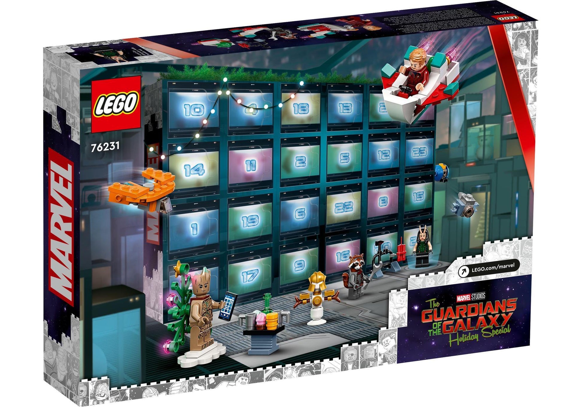 Lego 76231 Guardians of the Galaxy: Adventskalender 2022 - plegobil