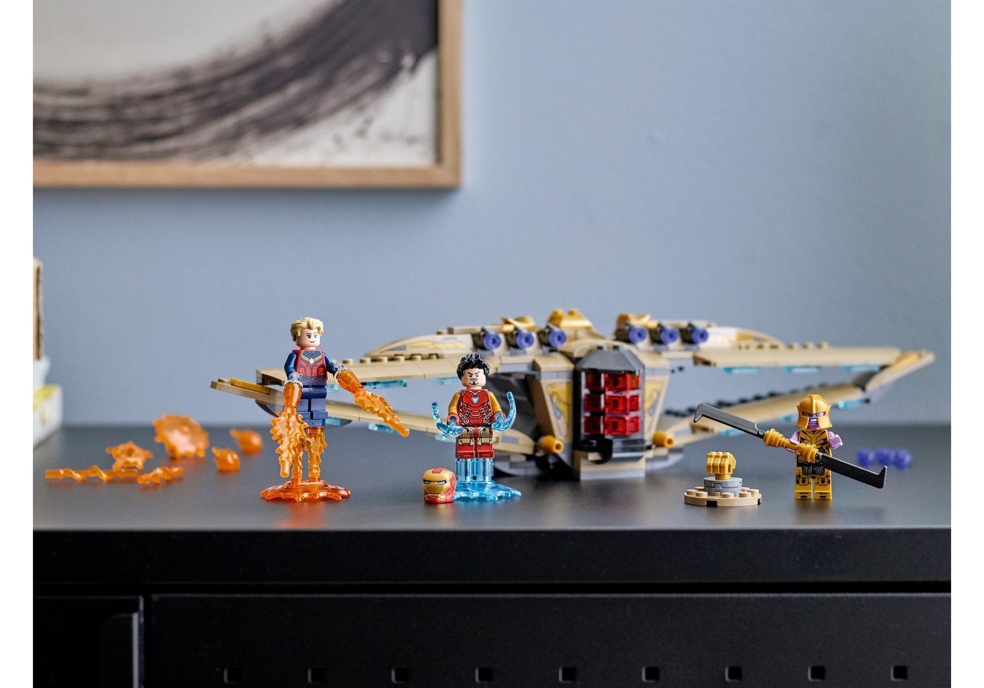 Lego 76237 Marvel The Infinity Saga: Sanctuary II: Finales Duell - plegobil