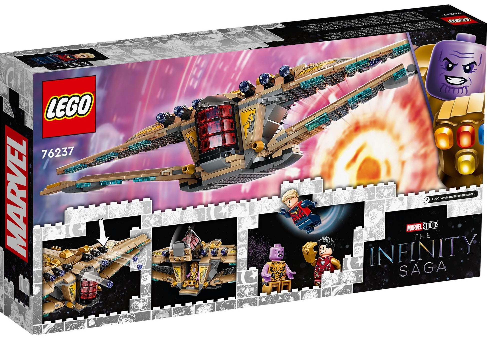 Lego 76237 Marvel The Infinity Saga: Sanctuary II: Finales Duell - plegobil