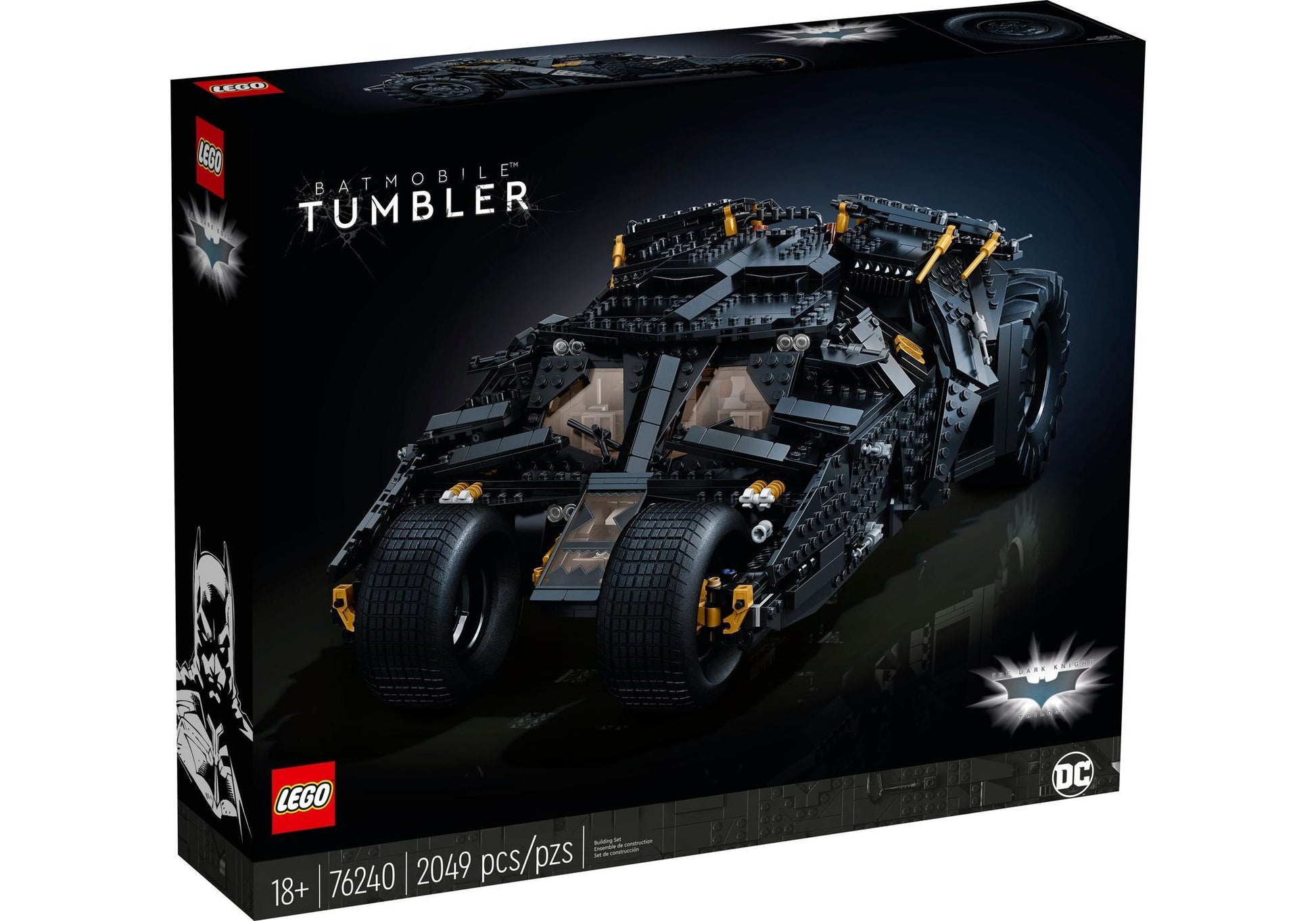 Lego 76240 Batman: Batmobile Tumbler - plegobil