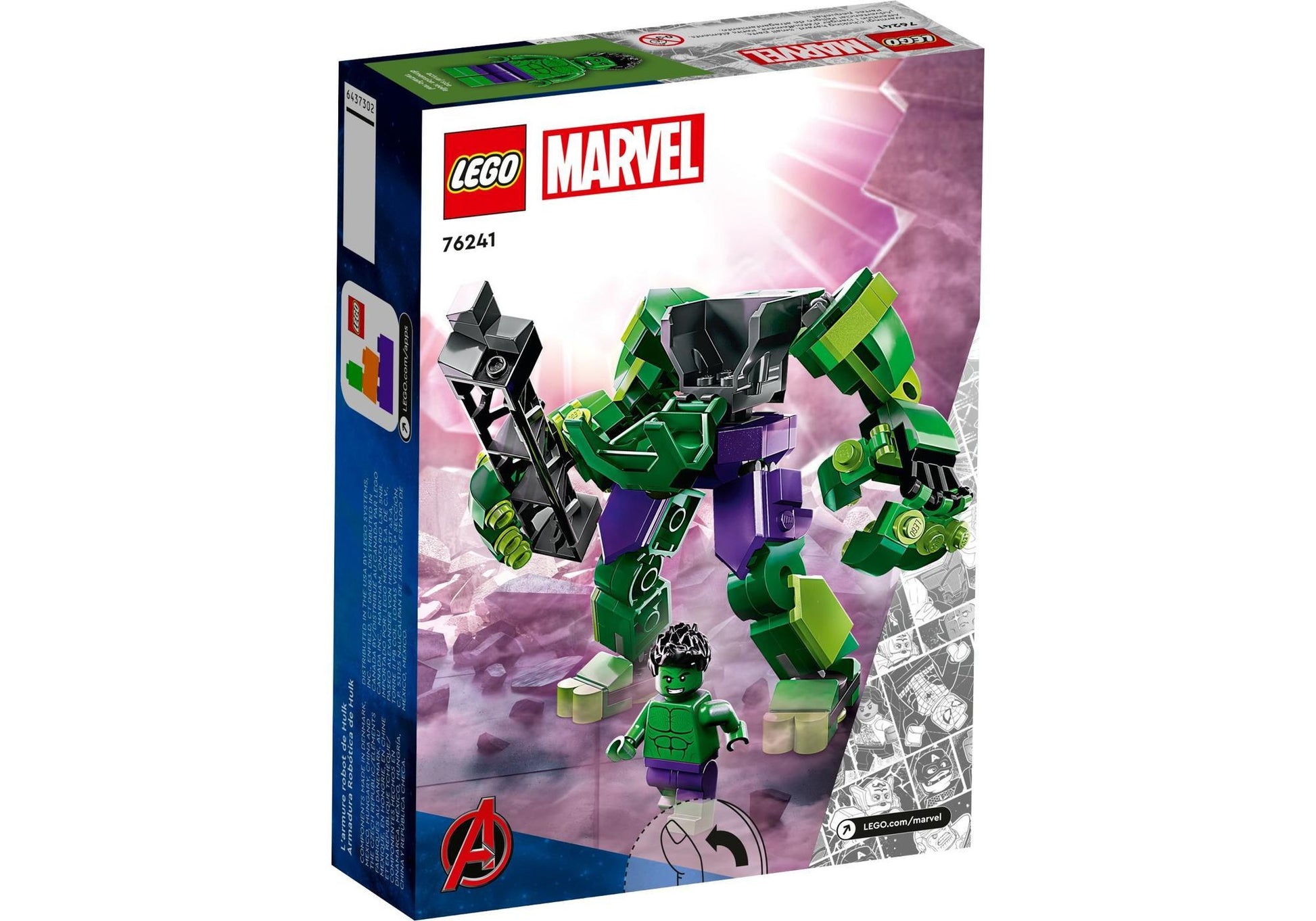 Lego 76241 Marvel Avengers: Hulk Mech - plegobil