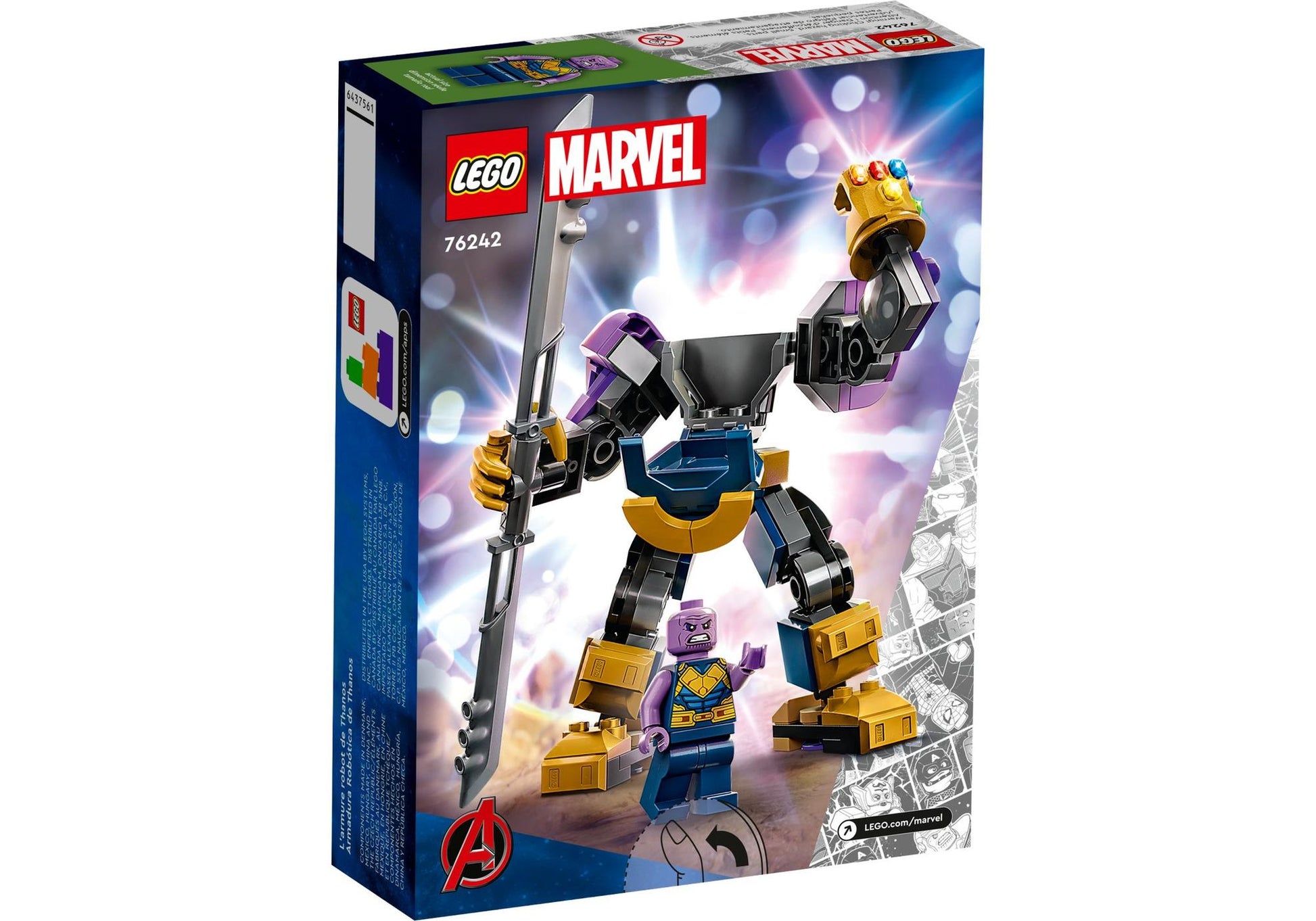 Lego 76242 Marvel Avengers: Thanos Mech - plegobil