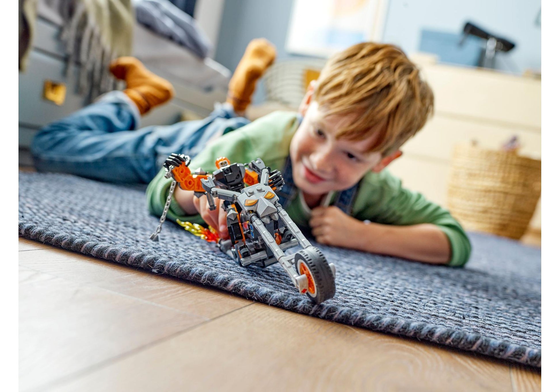 Lego 76245 Marvel: Ghost Rider mit Mech & Bike - plegobil
