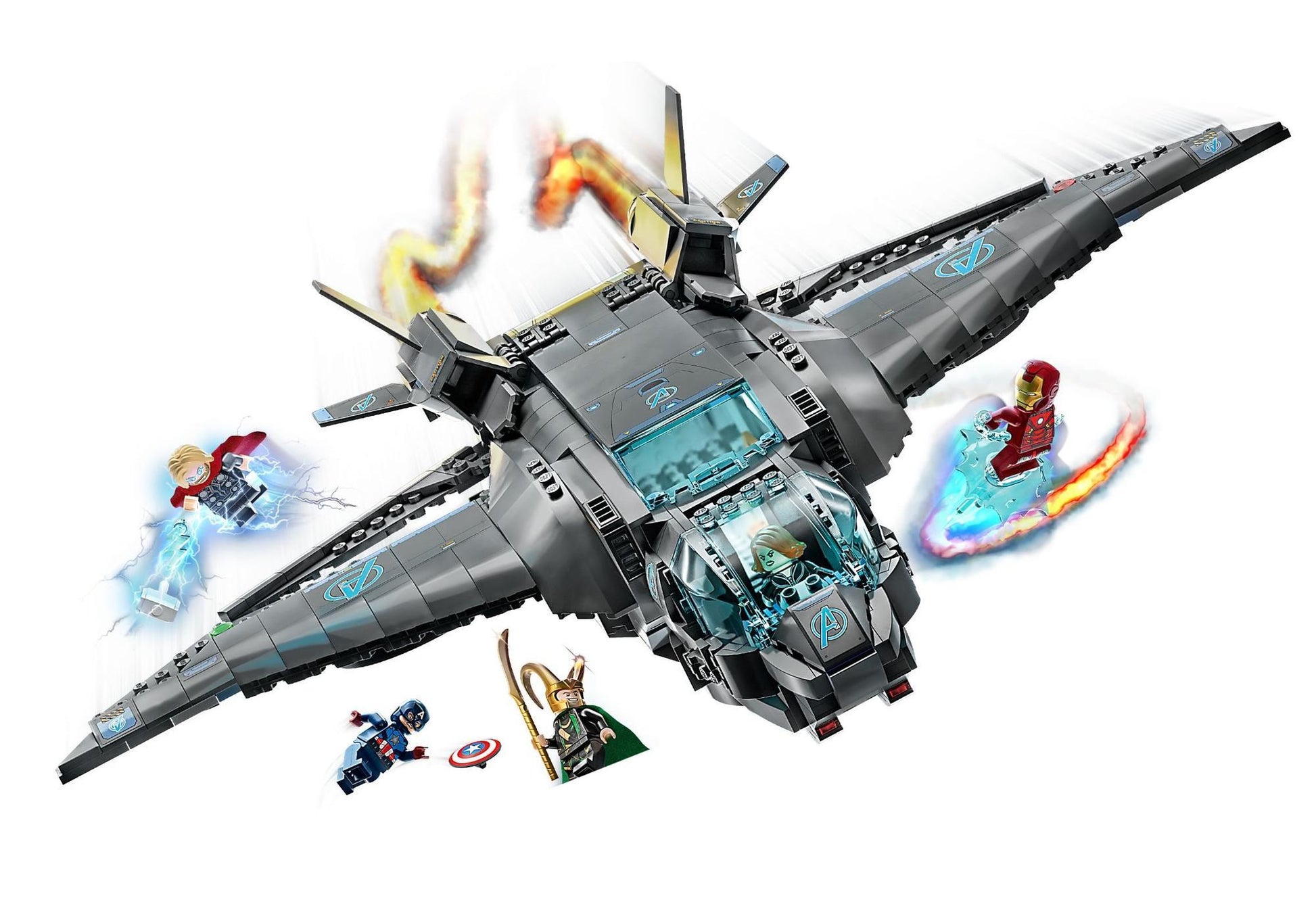 Lego 76248 Marvel The Infinity Saga: Der Quinjet der Avengers - plegobil