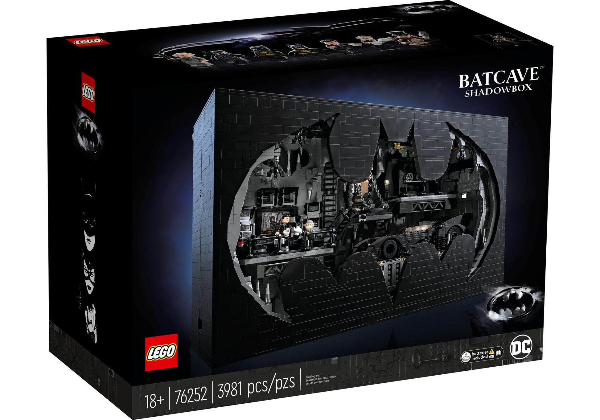 Lego 76252 Batman: Bathöhle - Schaukasten - plegobil