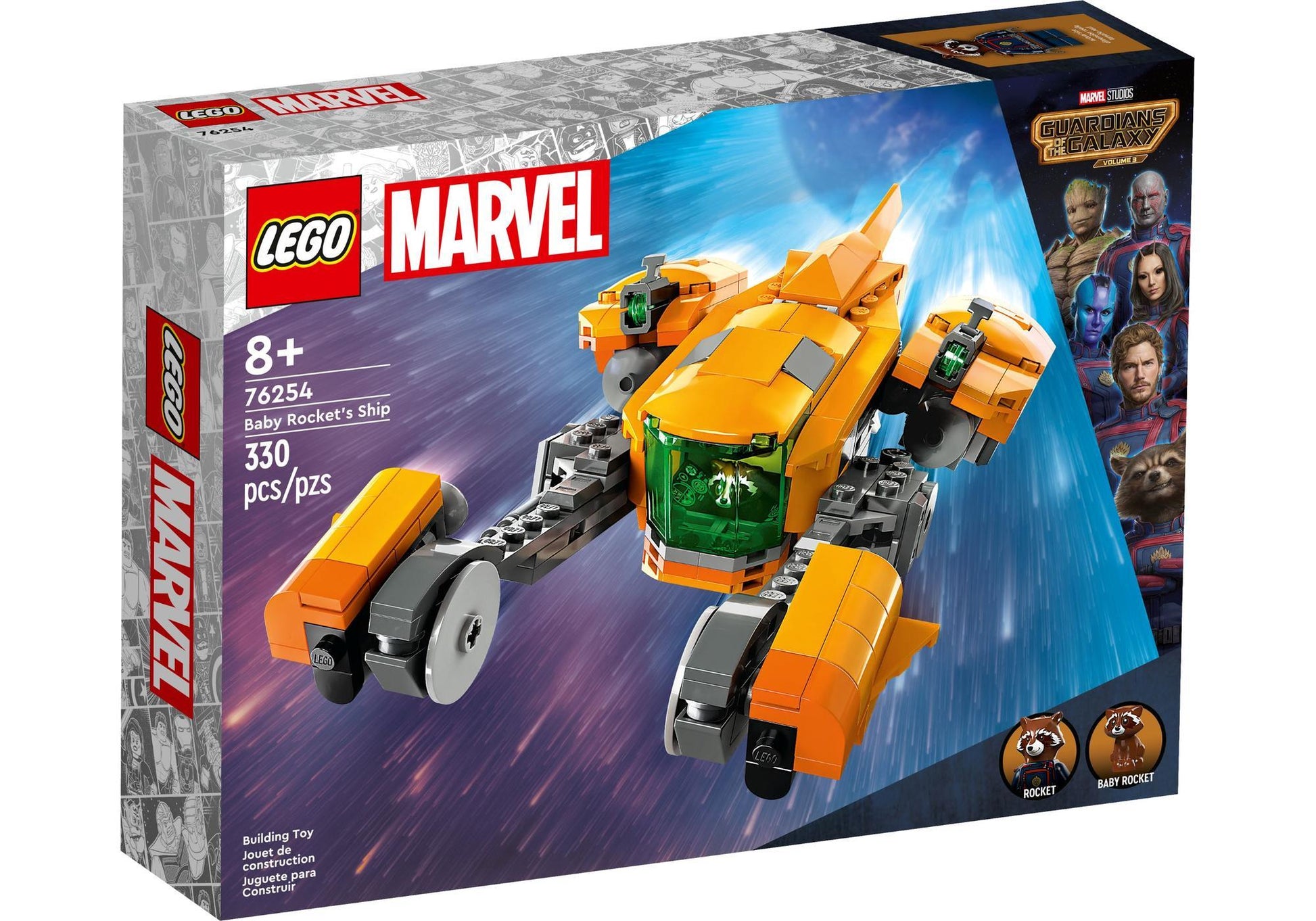 Lego 76254 Guardians of the Galaxy: Baby Rockets Schiff - plegobil