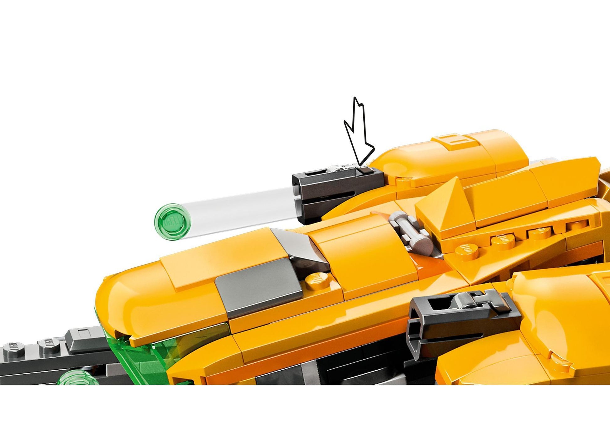 Lego 76254 Guardians of the Galaxy: Baby Rockets Schiff - plegobil