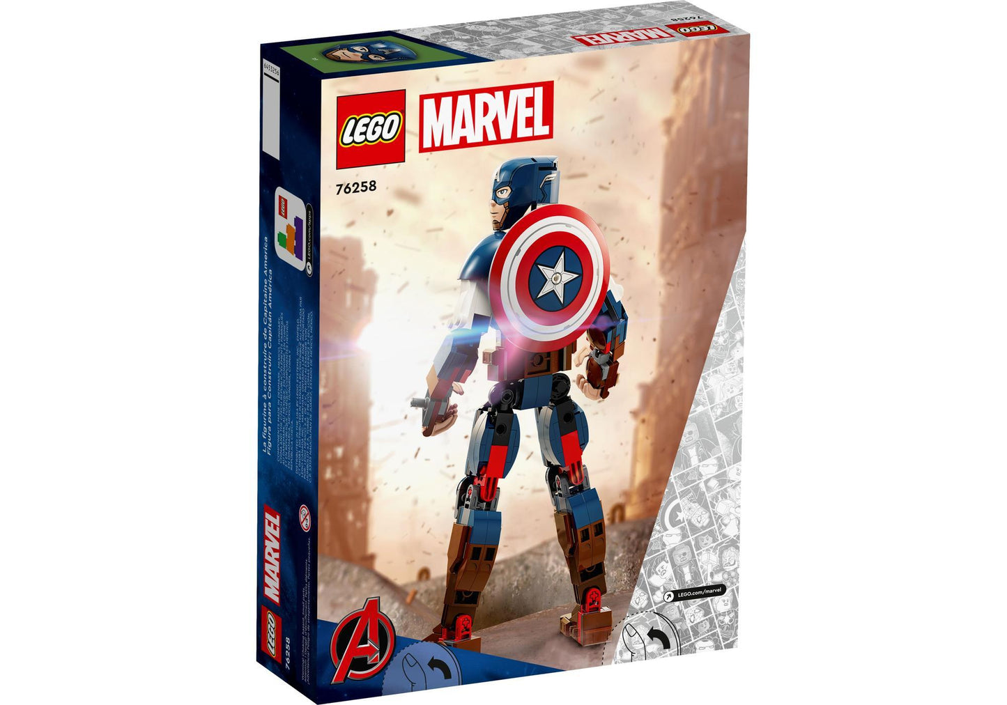 Lego 76258 Marvel Avengers: Captain America Baufigur - plegobil