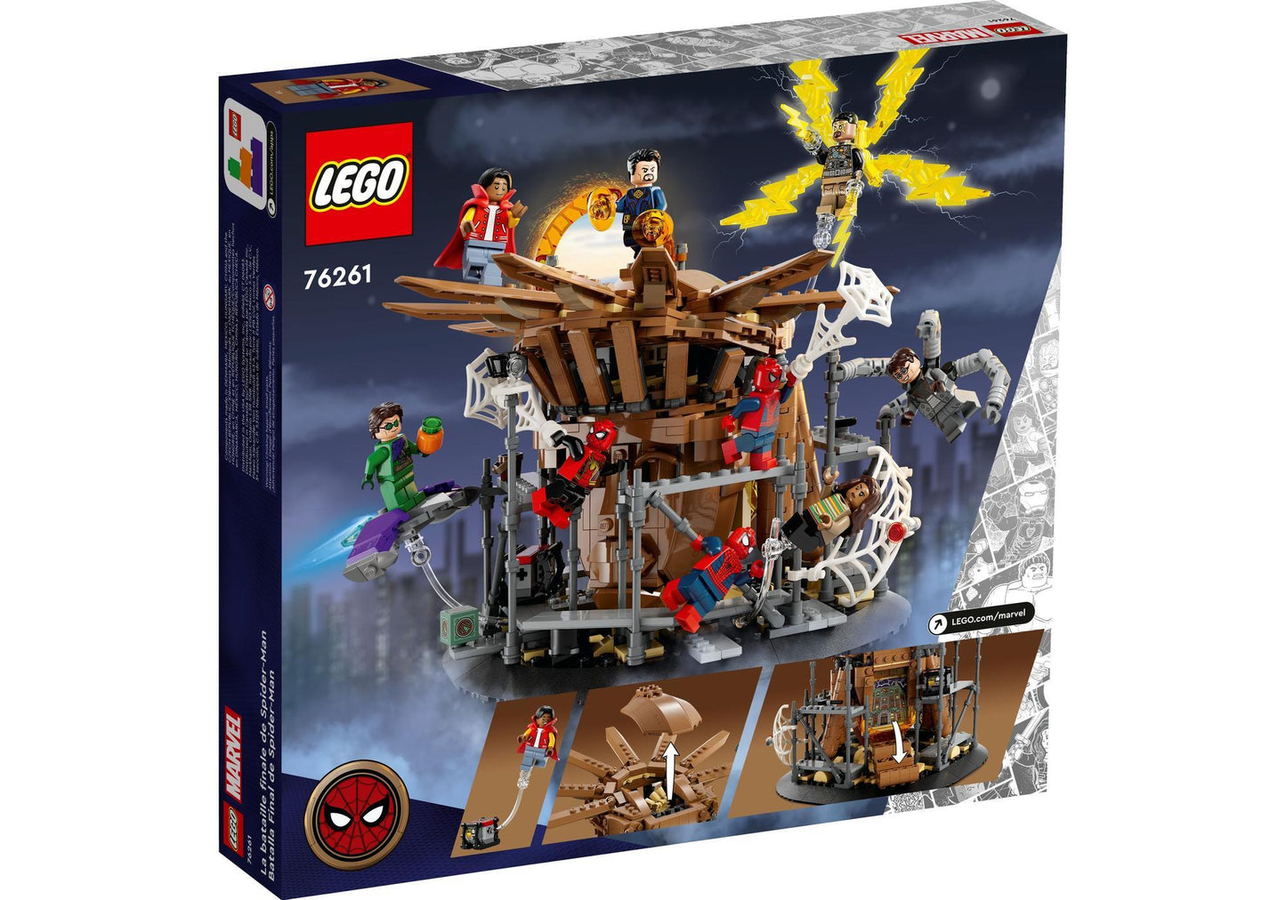 Lego 76261 Spider-Man: Spider-Mans großer Showdown - plegobil