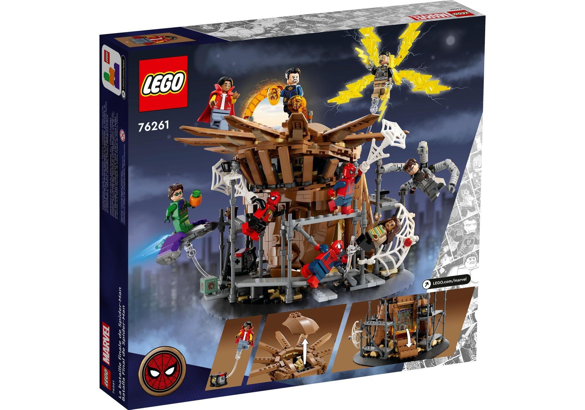Lego 76261 Spider-Man: Spider-Mans großer Showdown - plegobil
