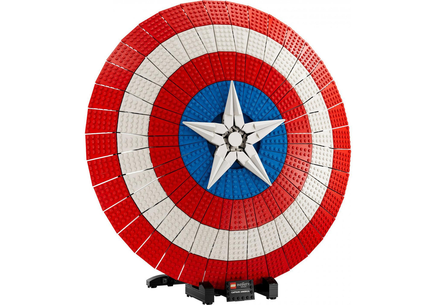 Lego 76262 Marvel The Infinity Saga: Captain Americas Schild - plegobil