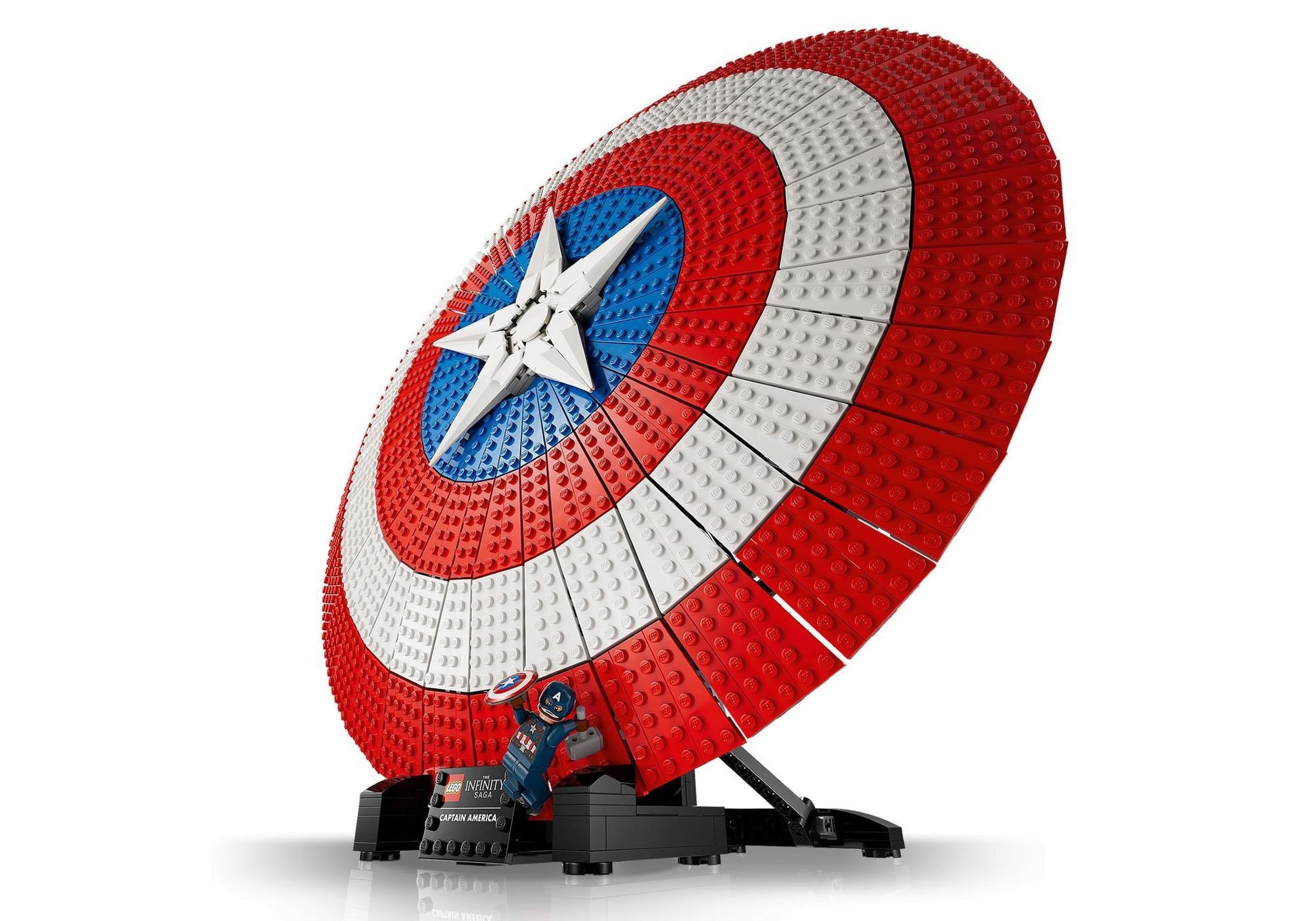 Lego 76262 Marvel The Infinity Saga: Captain Americas Schild - plegobil