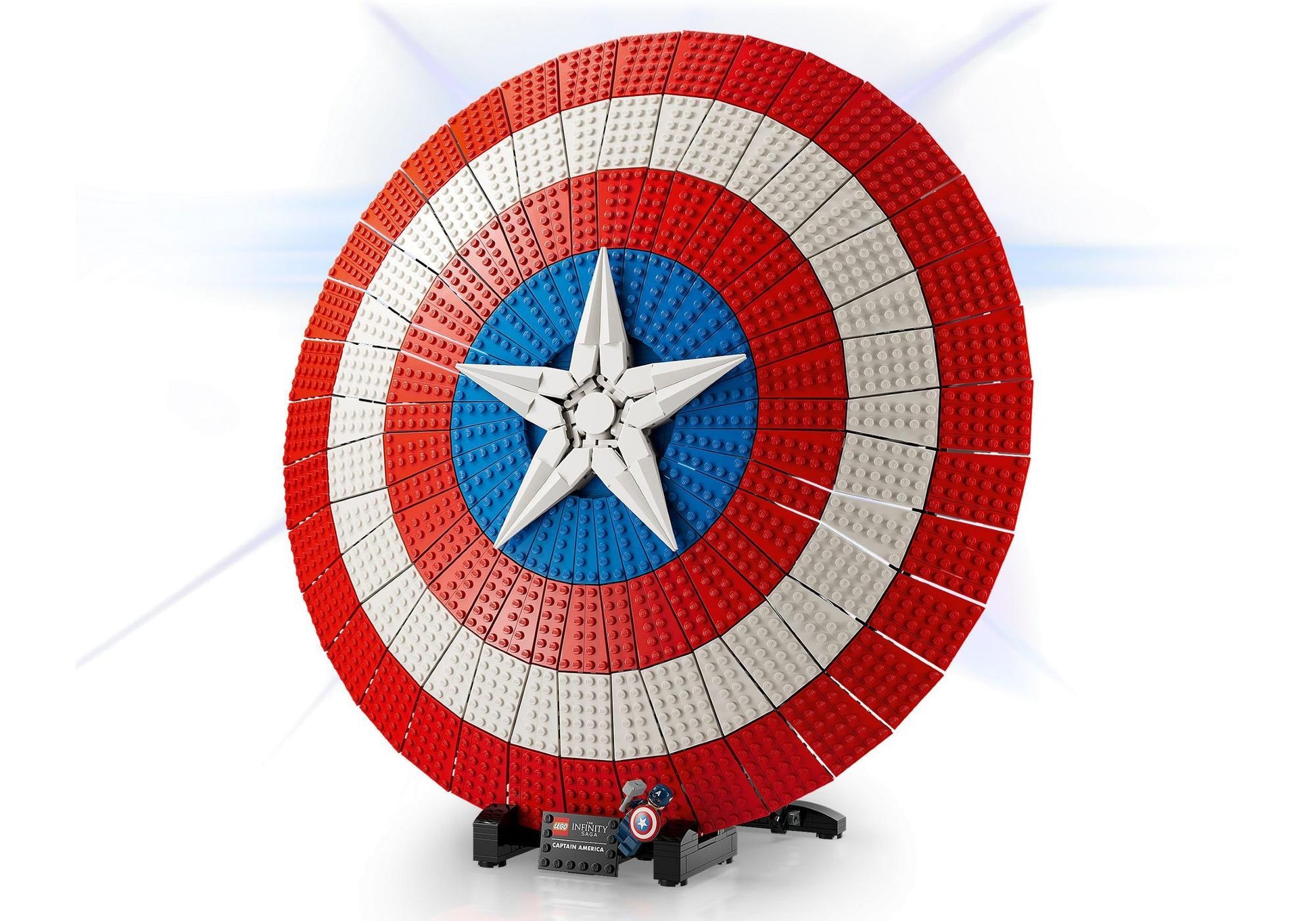Lego 76262 Marvel The Infinity Saga: Captain Americas Schild - plegobil