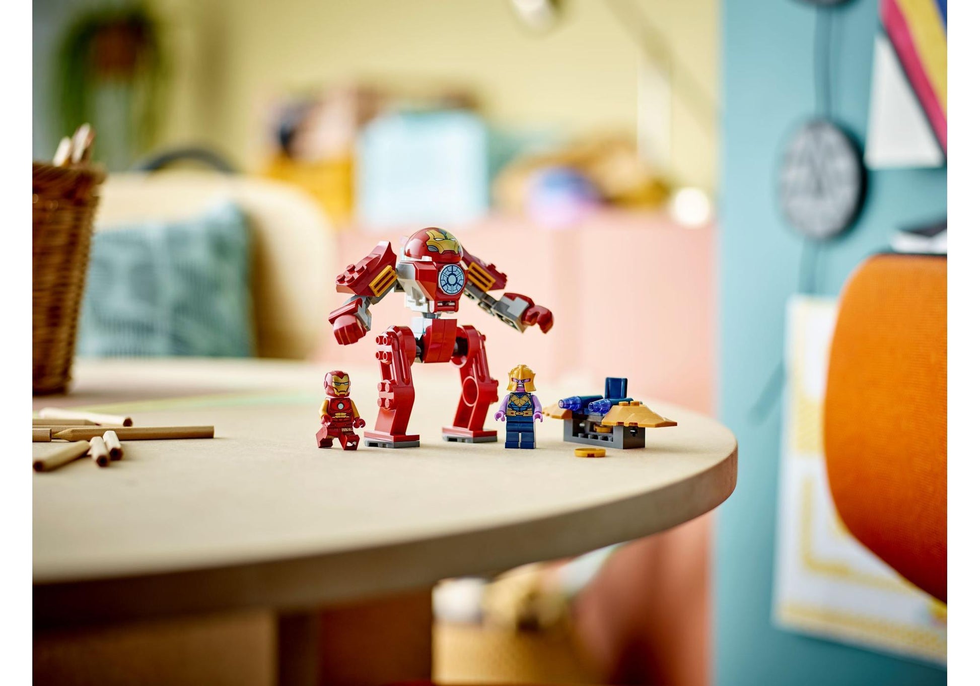 Lego 76263 Marvel The Infinity Saga: Iron Man Hulkbuster vs. Thanos - plegobil