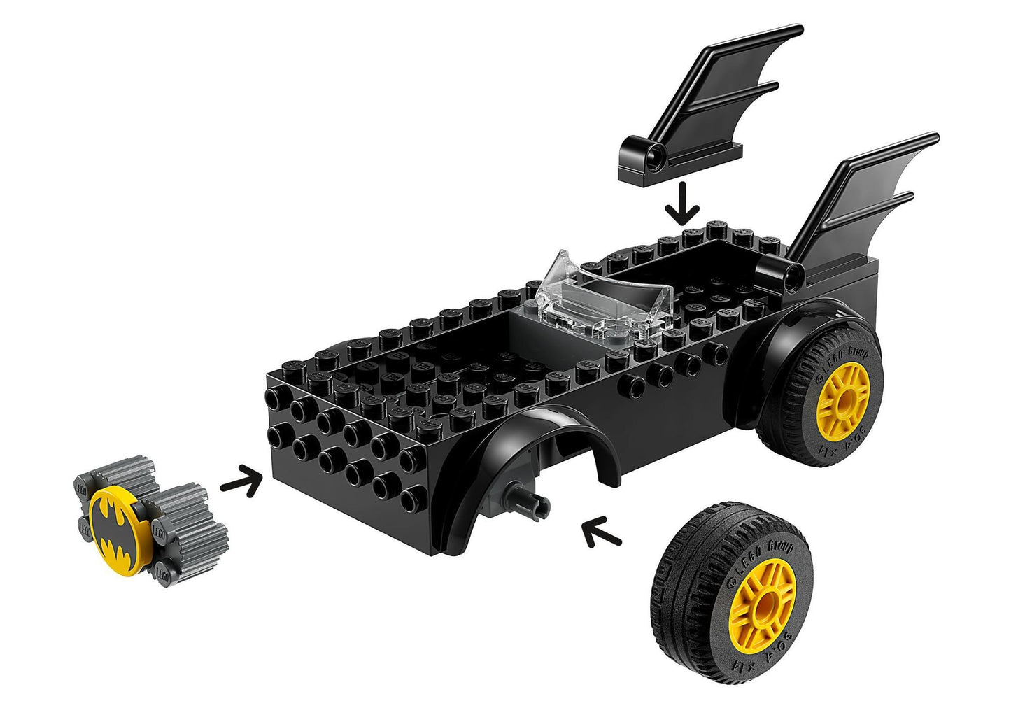 Lego 76264 Batman: Verfolgungsjagd im Batmobile: Batman vs. Joker - plegobil