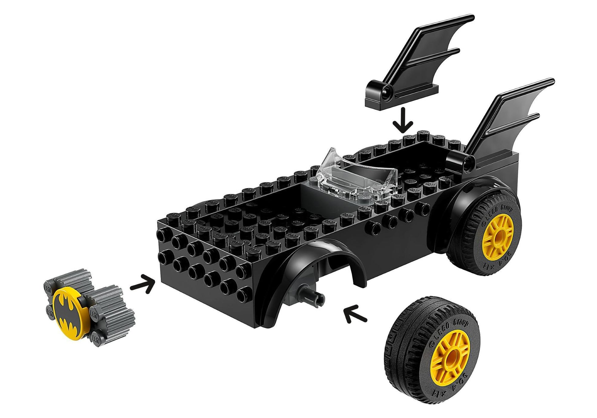 Lego 76264 Batman: Verfolgungsjagd im Batmobile: Batman vs. Joker - plegobil