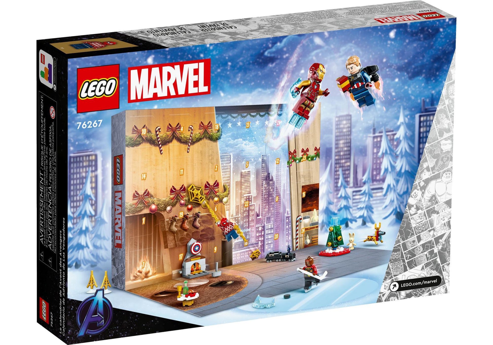 Lego 76267 Marvel The Infinity Saga: Adventskalender 2023 - plegobil