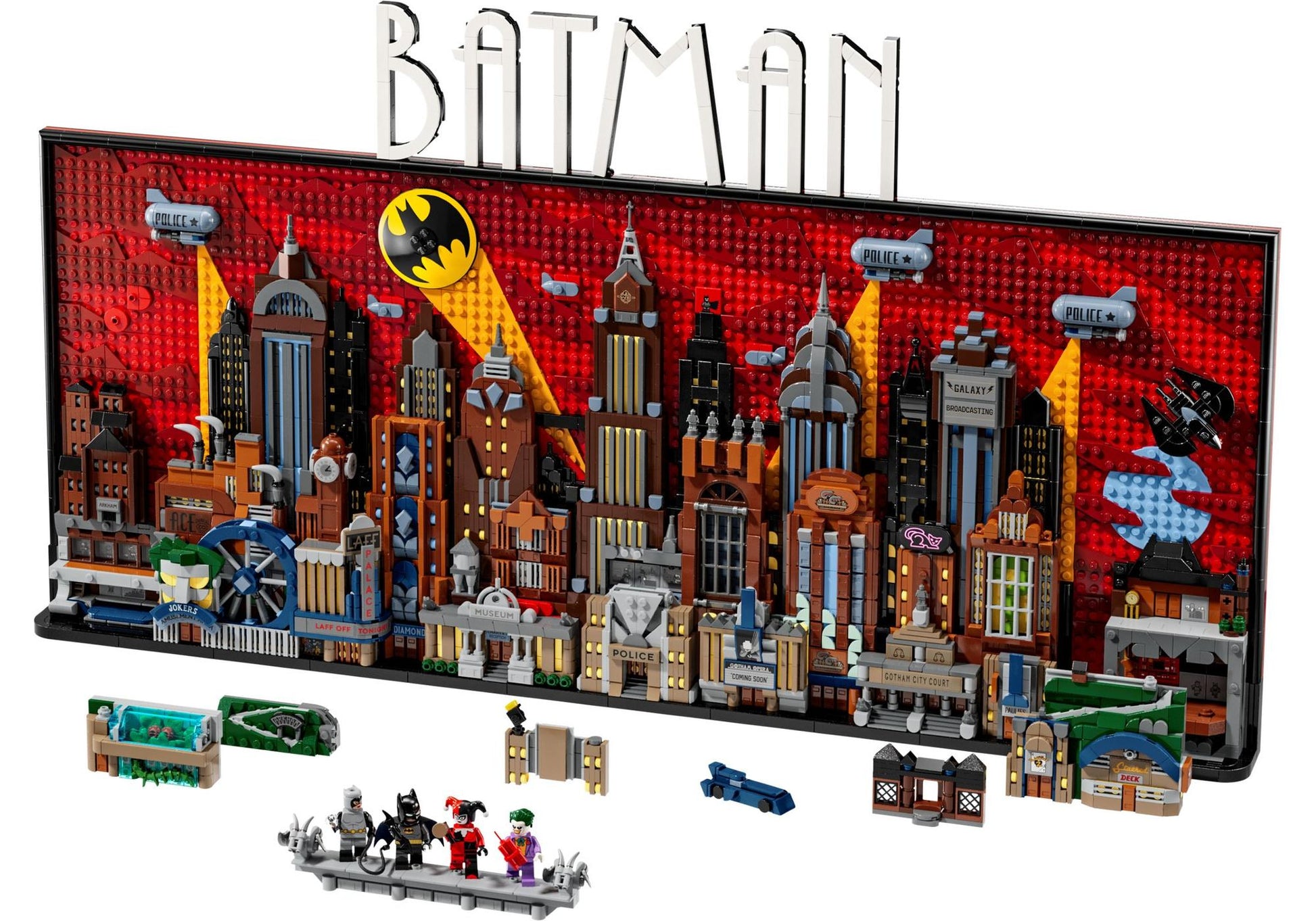 Lego 76271 Art Batman: Die Zeichentrickserie Gotham City - plegobil
