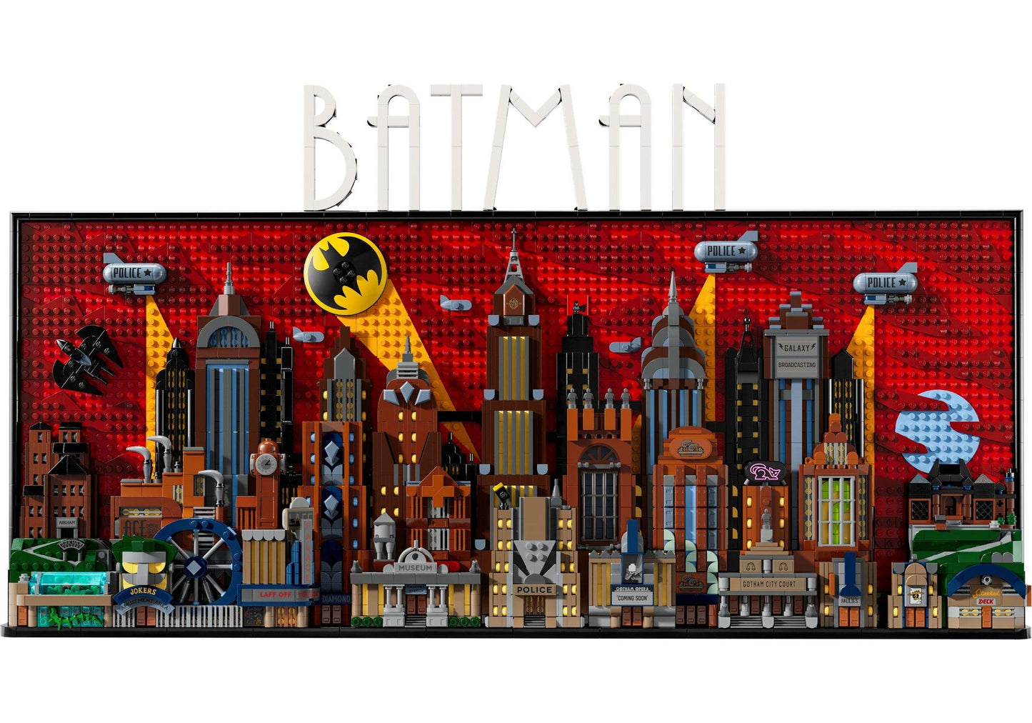 Lego 76271 Art Batman: Die Zeichentrickserie Gotham City - plegobil