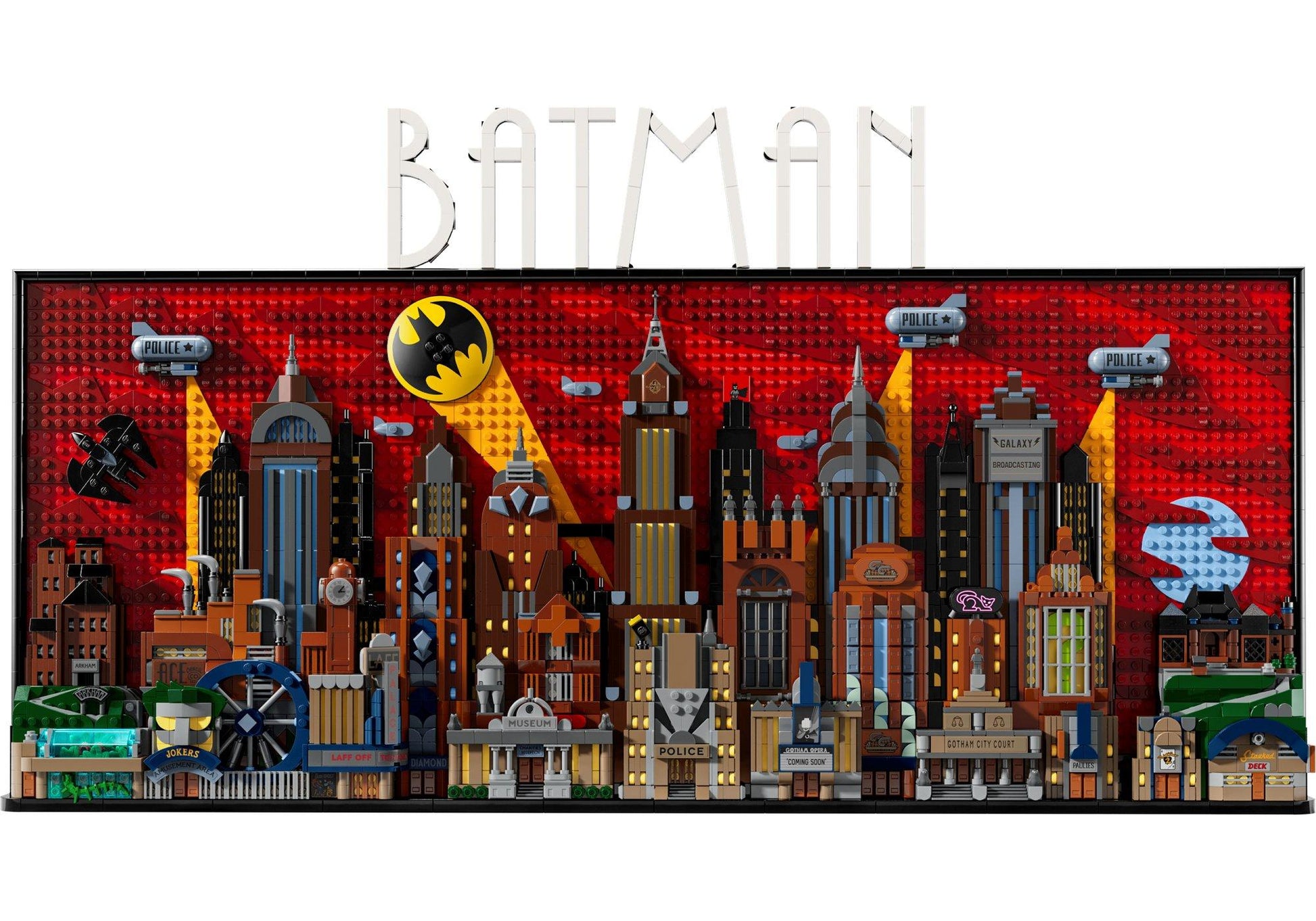 Lego 76271 Art Batman: Die Zeichentrickserie Gotham City - plegobil