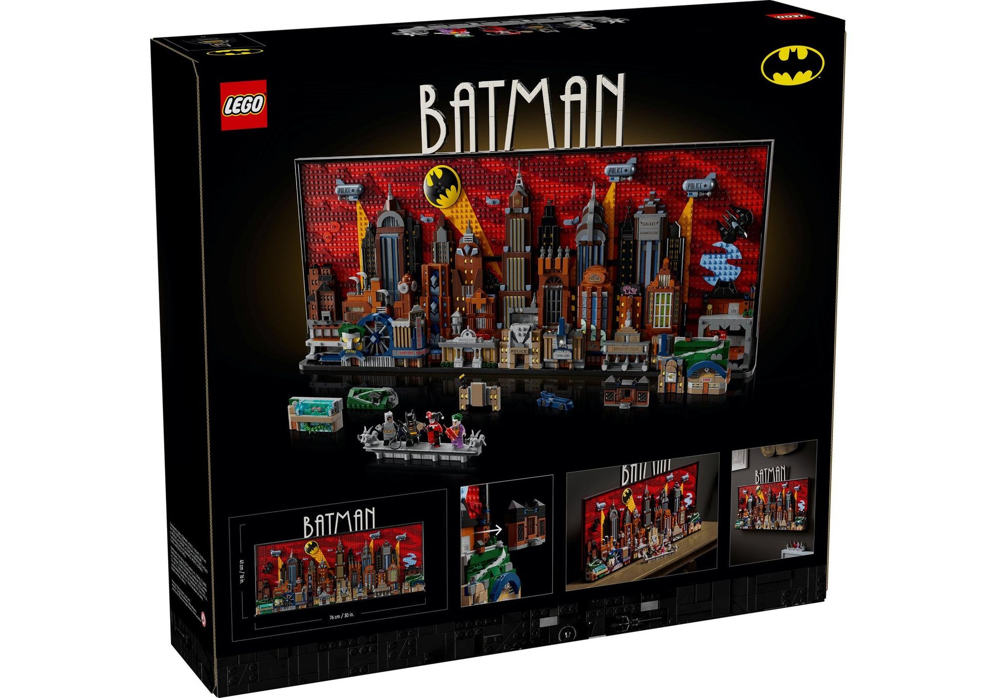 Lego 76271 Art Batman: Die Zeichentrickserie Gotham City - plegobil