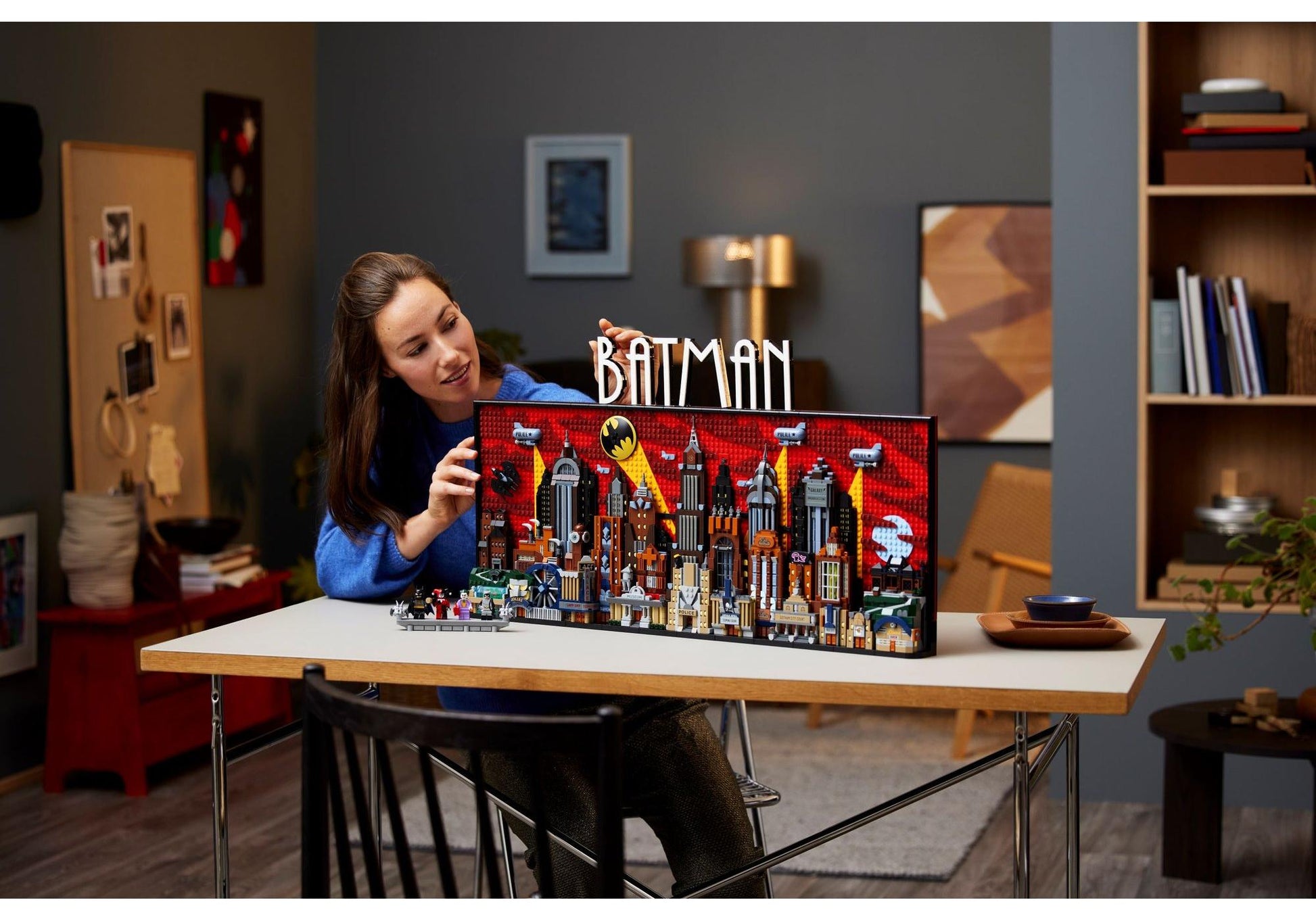 Lego 76271 Art Batman: Die Zeichentrickserie Gotham City - plegobil