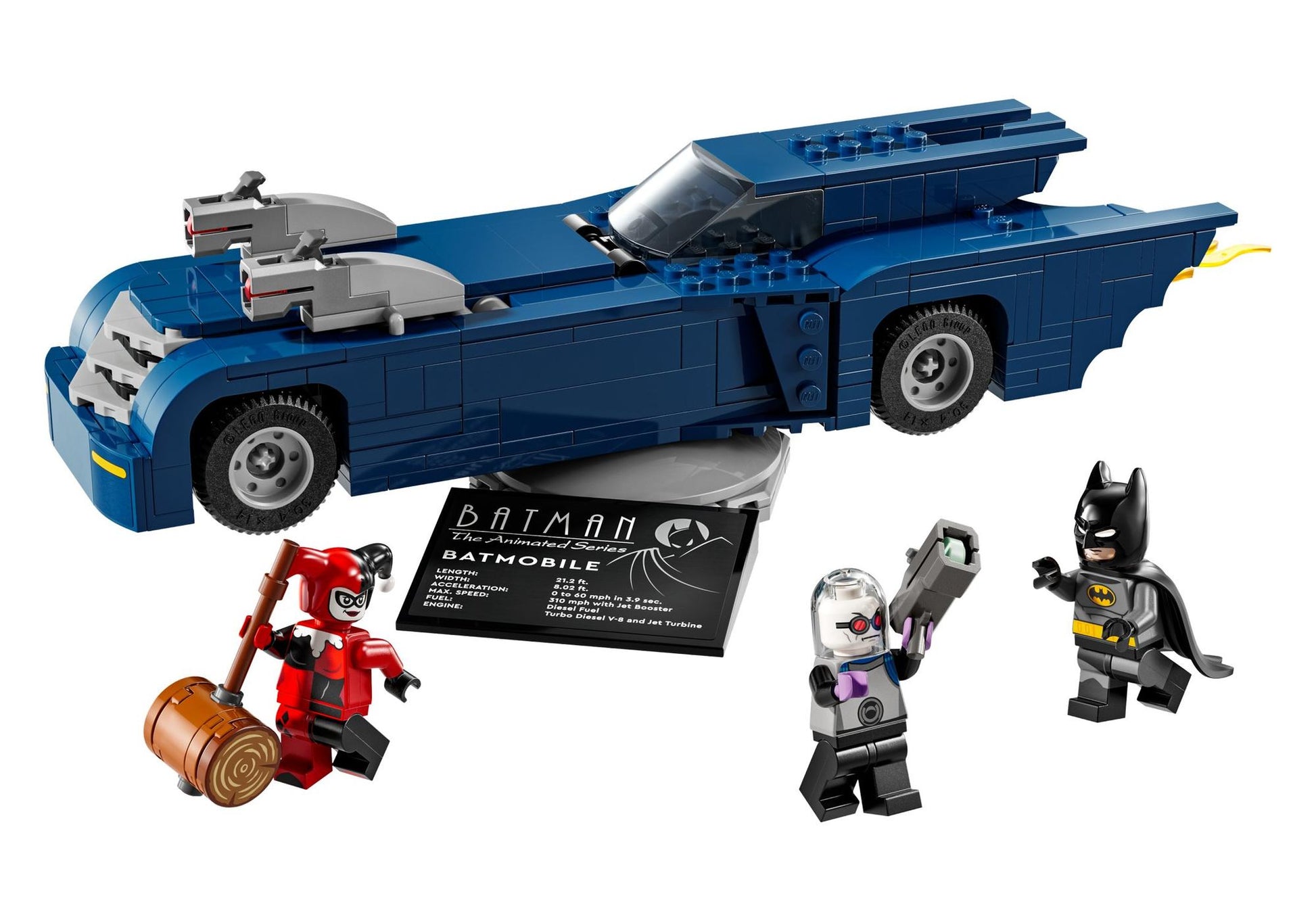 Lego 76274 Batman: Batman im Batmobil vs. Harley Quinn und Mr. Freeze - plegobil