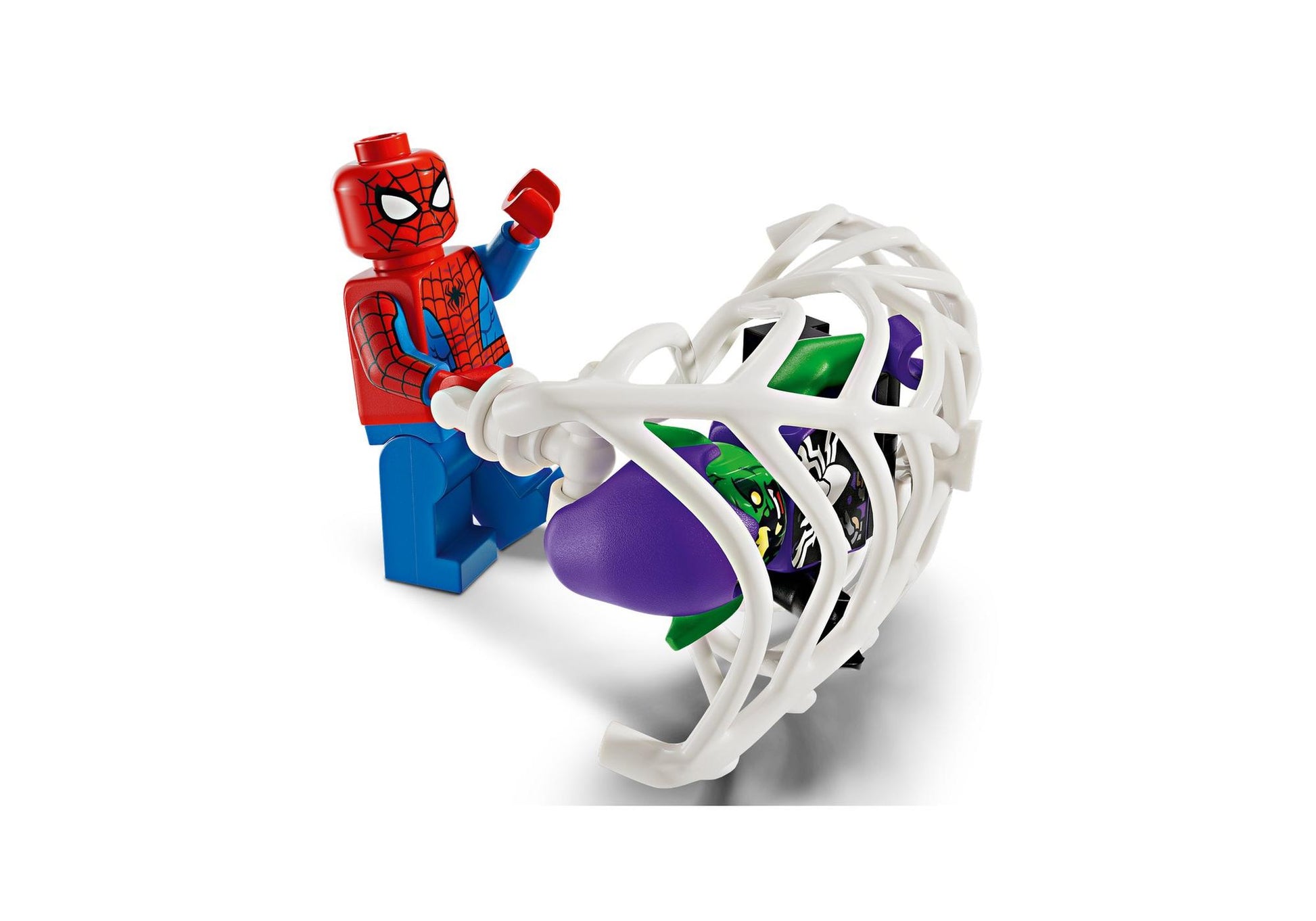 Lego 76279 Spider-Man: Spider-Mans Rennauto & Venom Green Goblin - plegobil