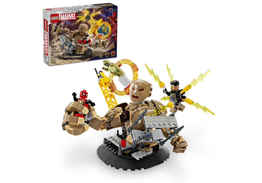 Lego 76280 Spider-Man: Spider-Man vs. Sandman: Showdown - plegobil
