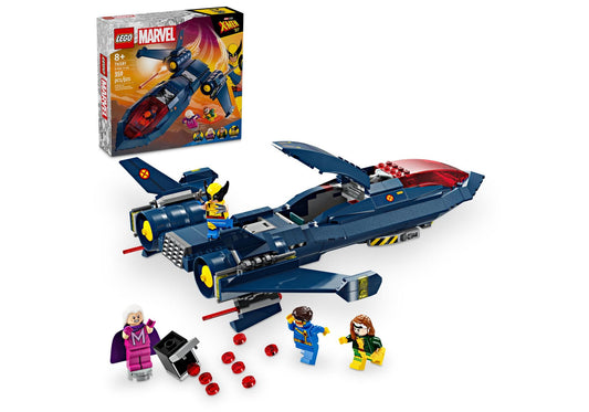 Lego 76281 Marvel X-Men: X-Jet der X-Men - plegobil