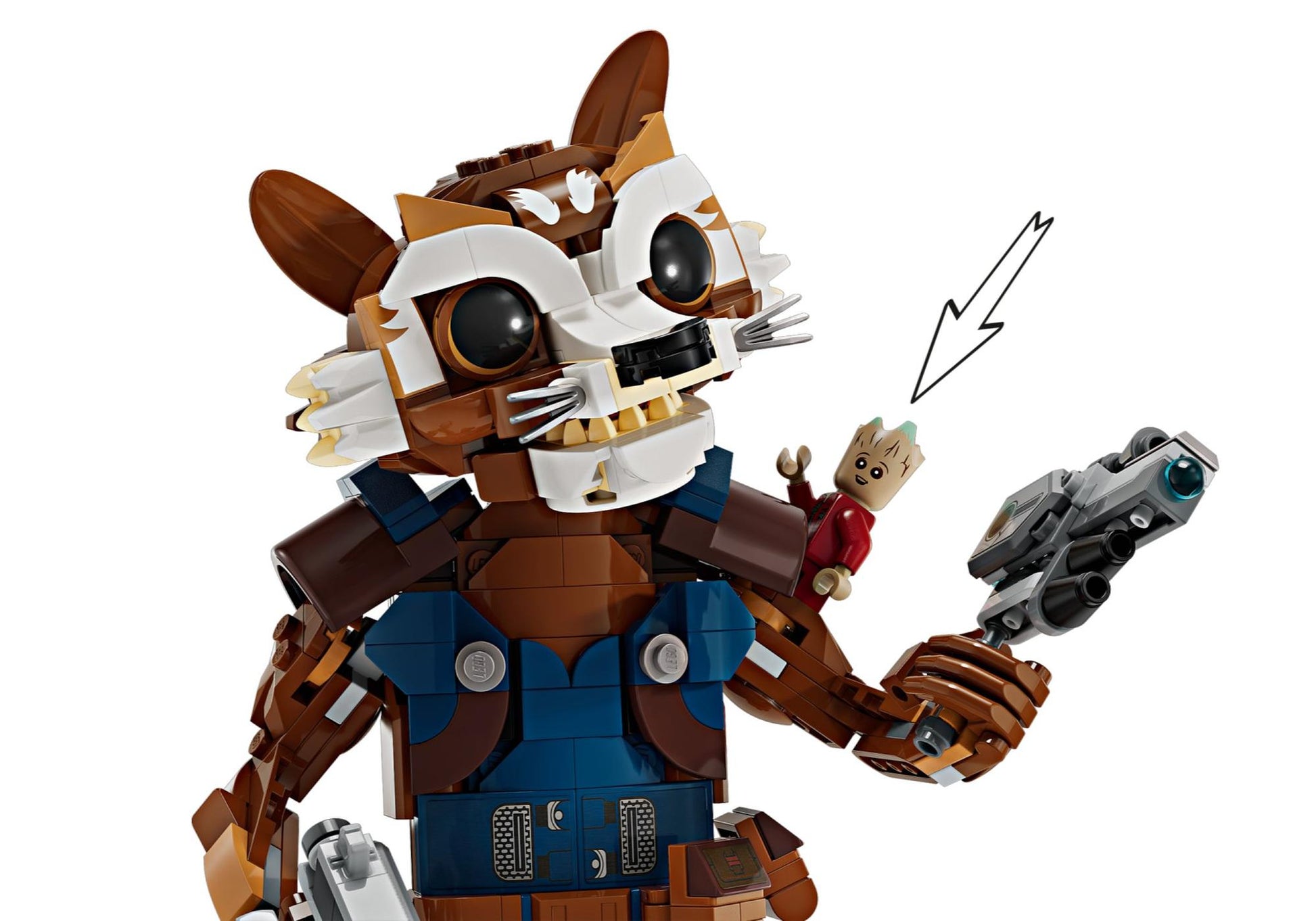 Lego 76282 Guardians of the Galaxy: Rocket & Baby Groot - plegobil