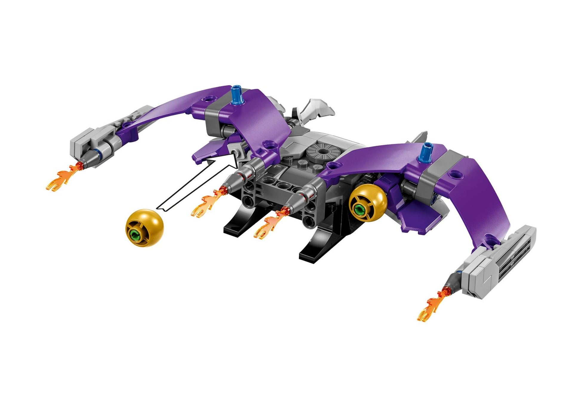 Lego 76284 Spider-Man: Green Goblin Baufigur - plegobil