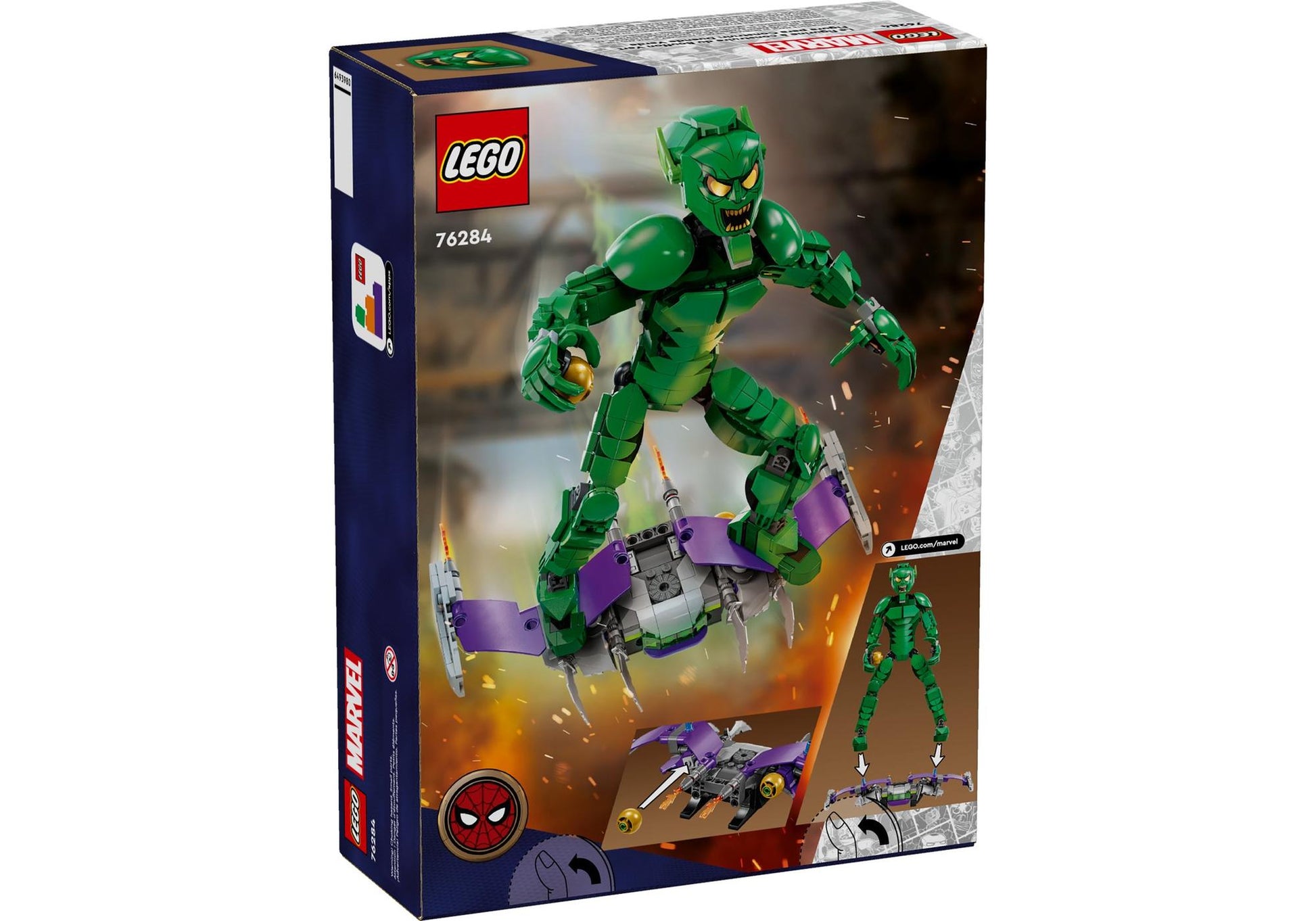 Lego 76284 Spider-Man: Green Goblin Baufigur - plegobil